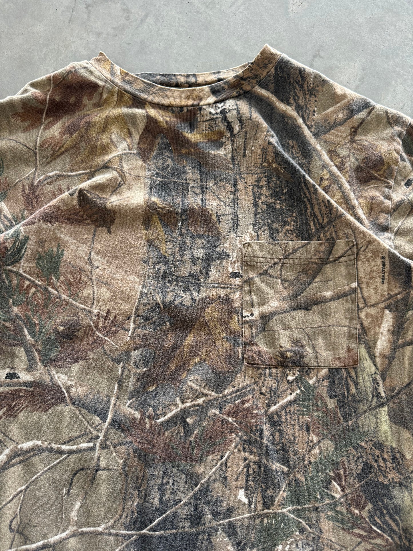 Camo Longsleeve Tee - XL