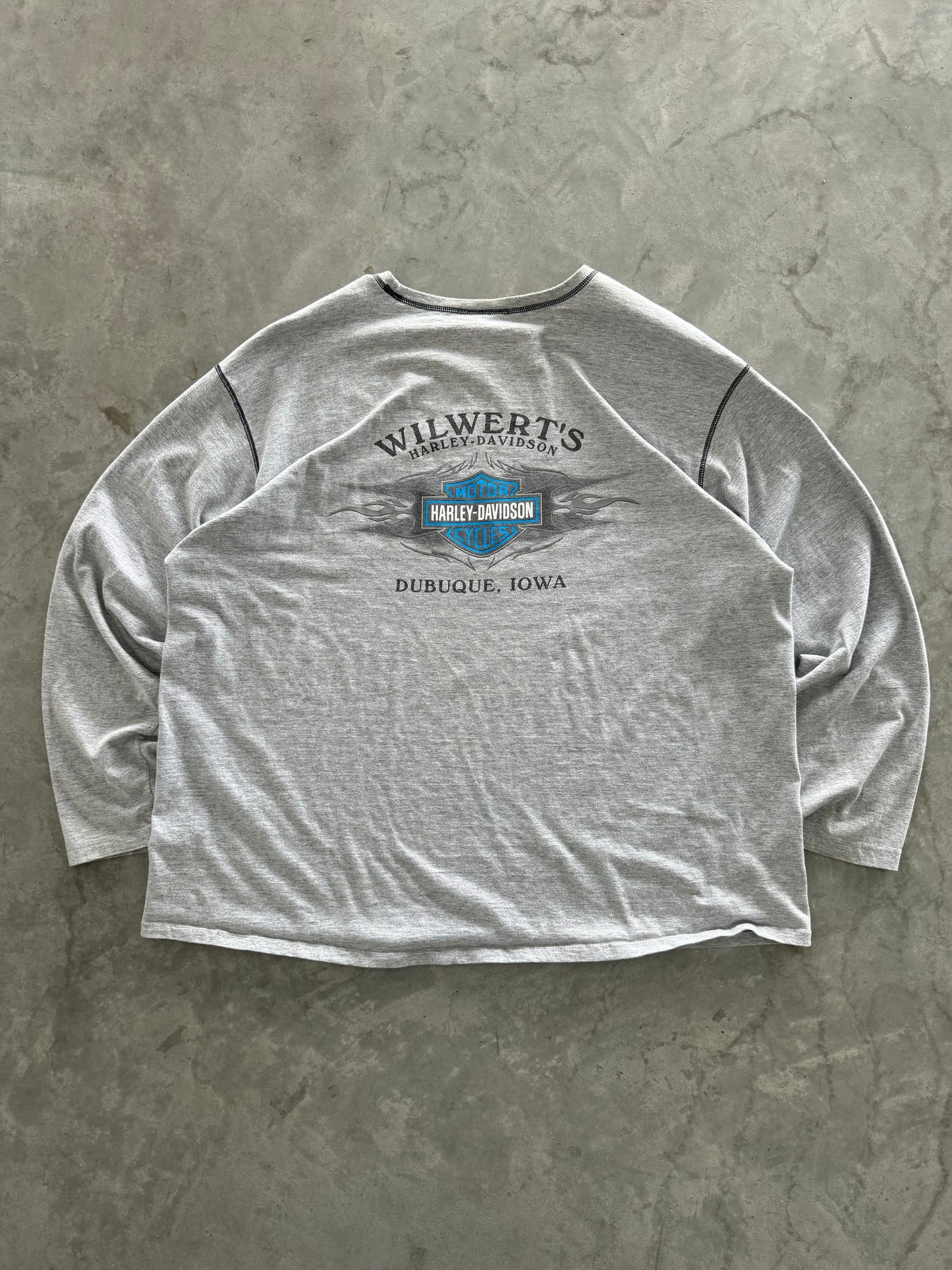 Vintage 00s Harley Davidson Longsleeve Tee - XXL