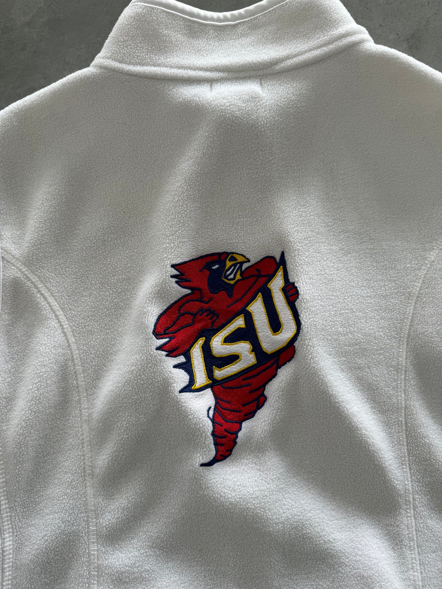 Vintage Iowa State Fleece Vest - M
