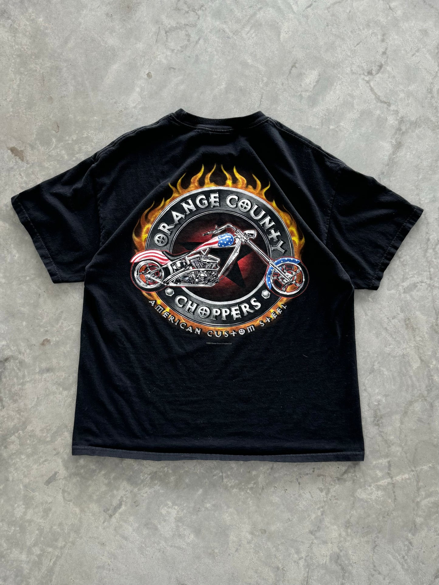 Vintage 00s Orange County Choppers Tee - XL