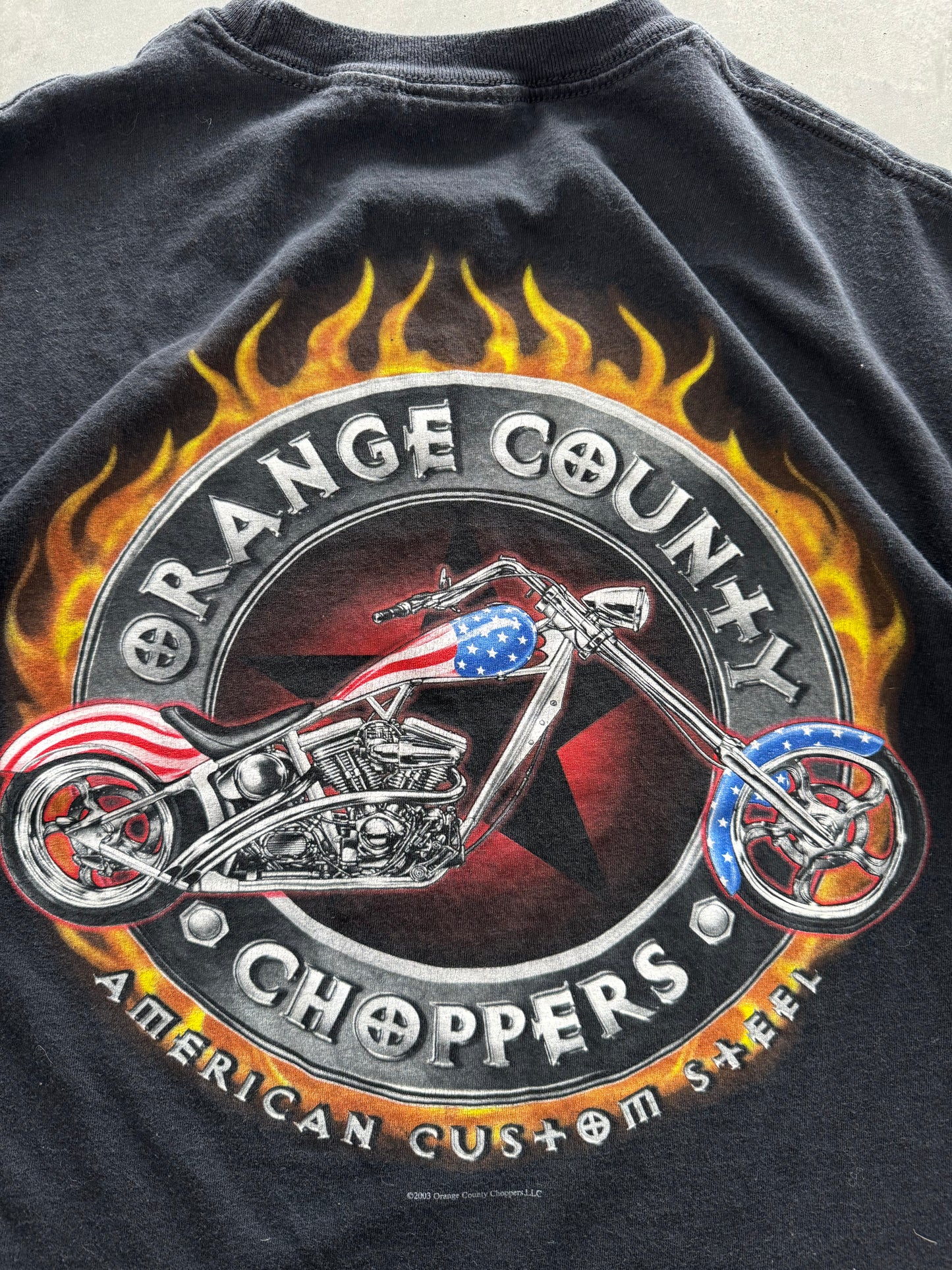 Vintage 00s Orange County Choppers Tee - XL