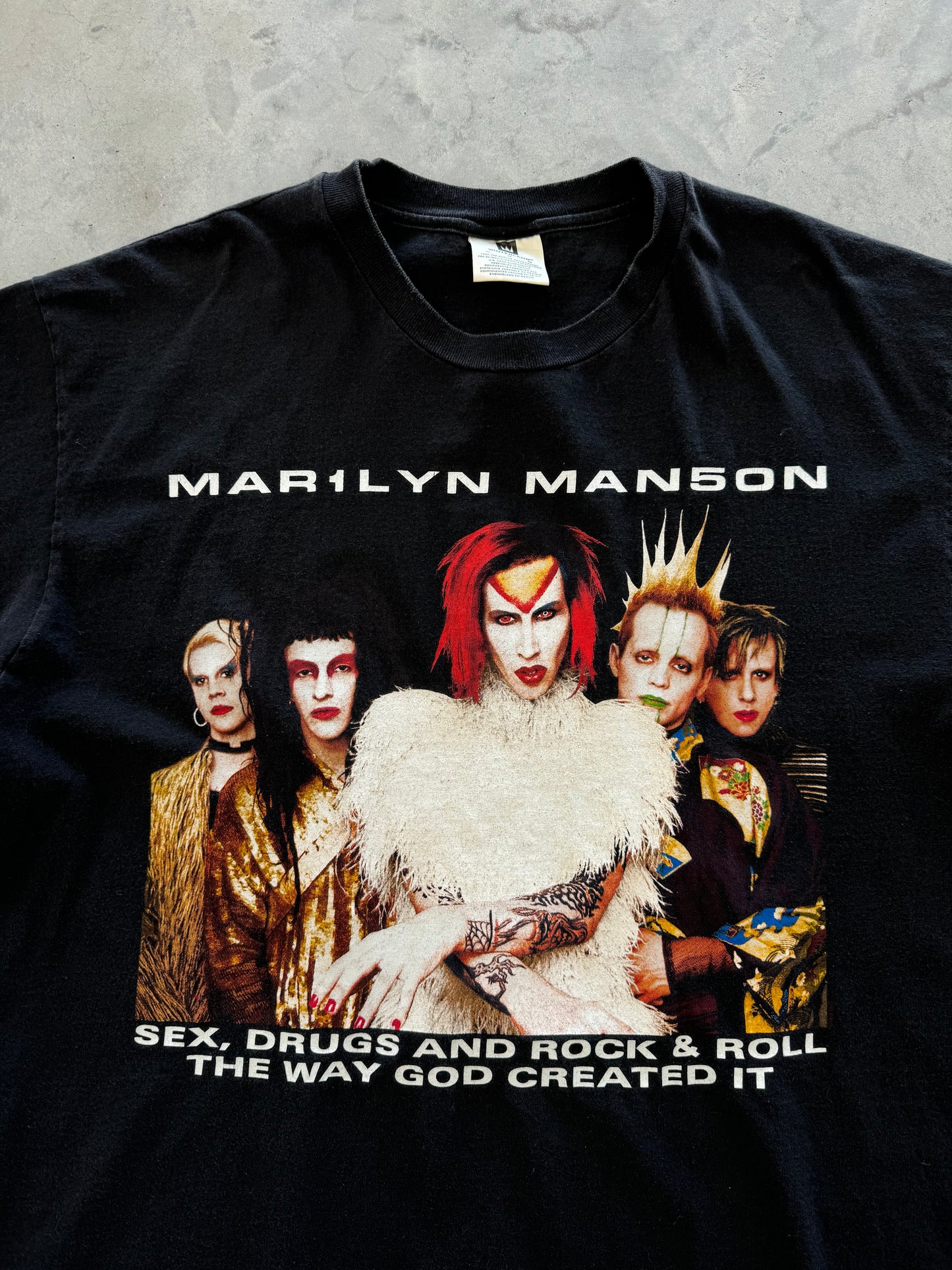 Vintage 90s Original Marilyn Manson Tour Tee - XL