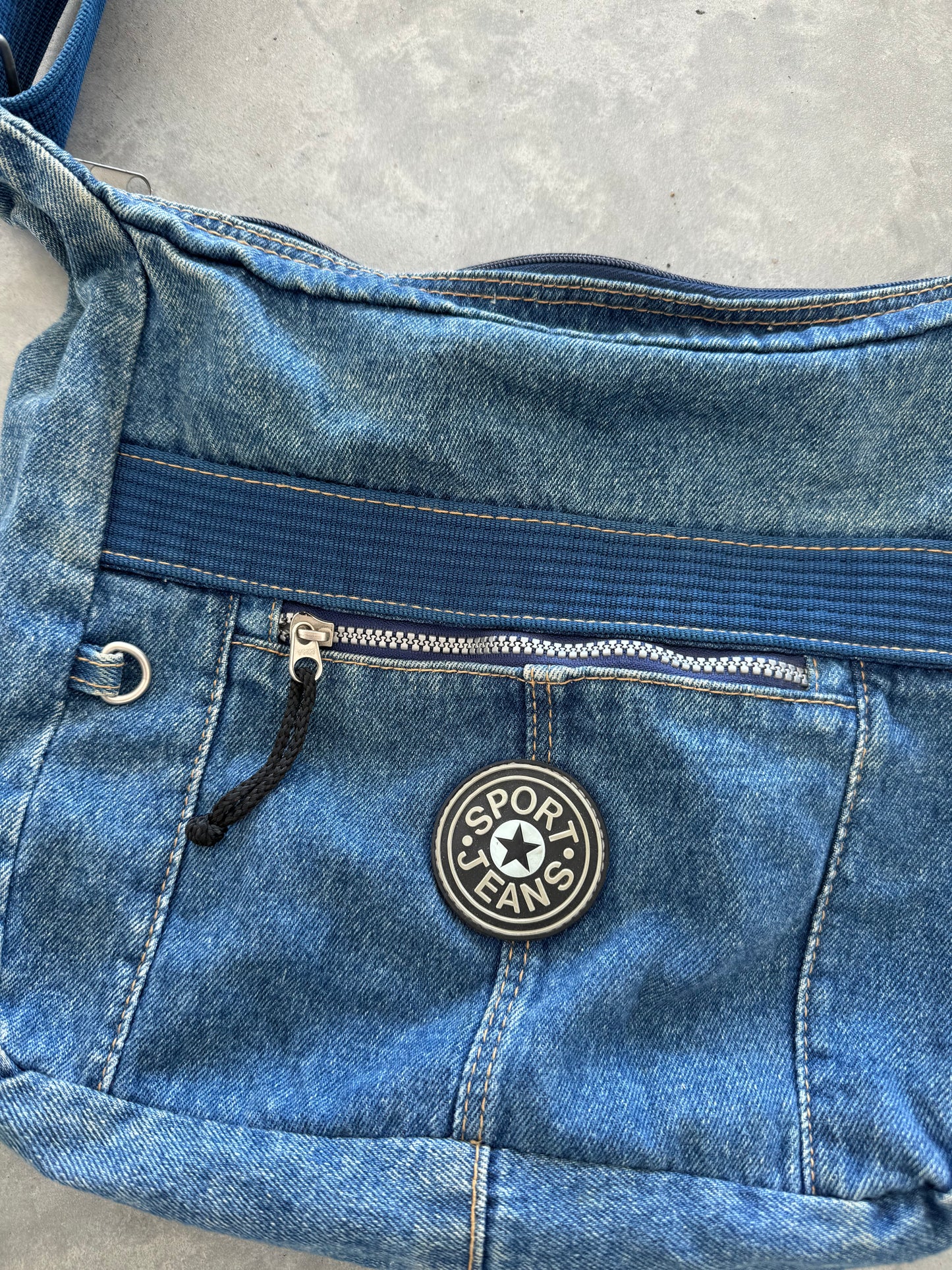Vintage Denim Sport Jeans Bag