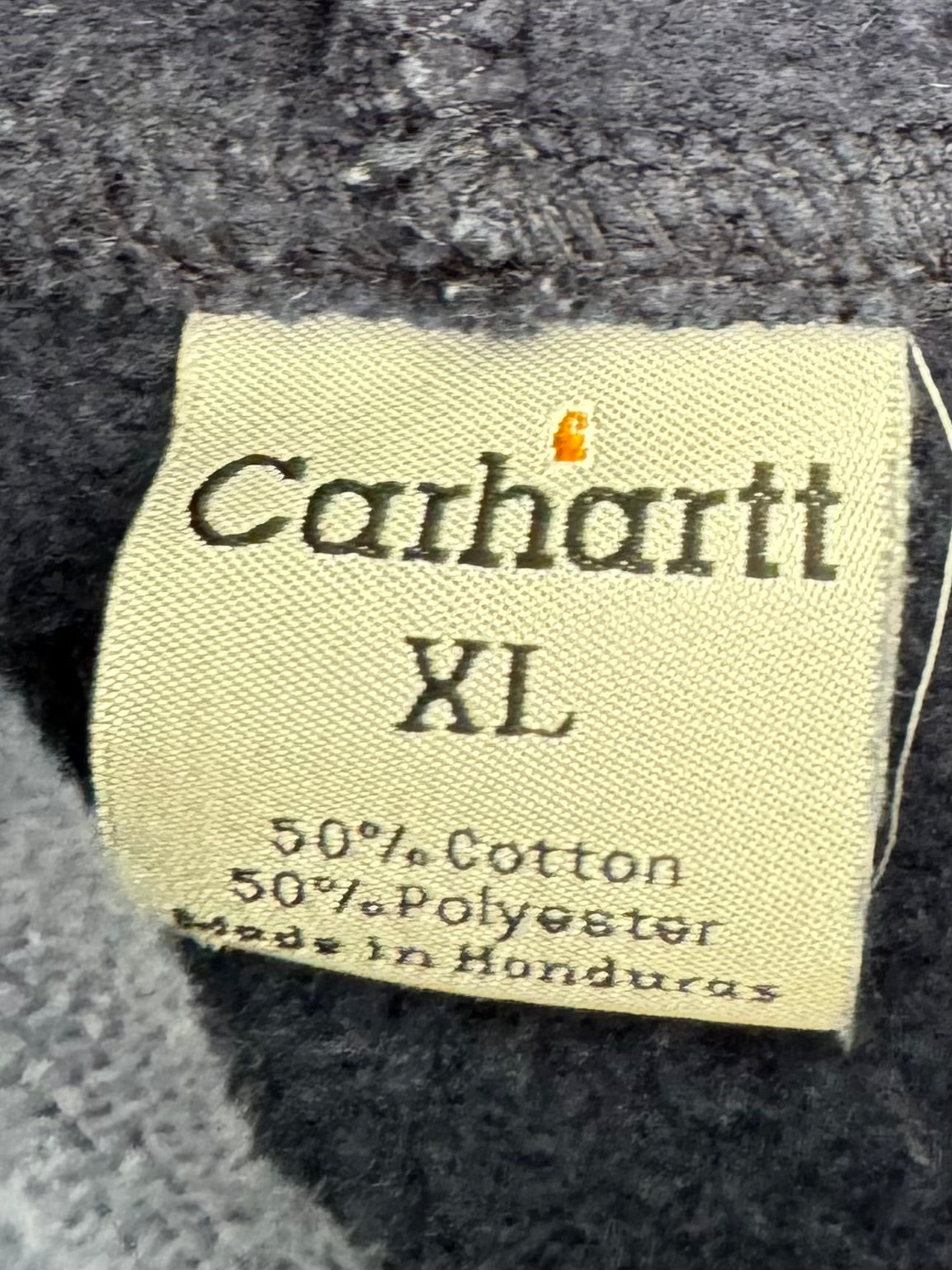 Vintage 90s Carhartt Zip Up Hoodie - XL