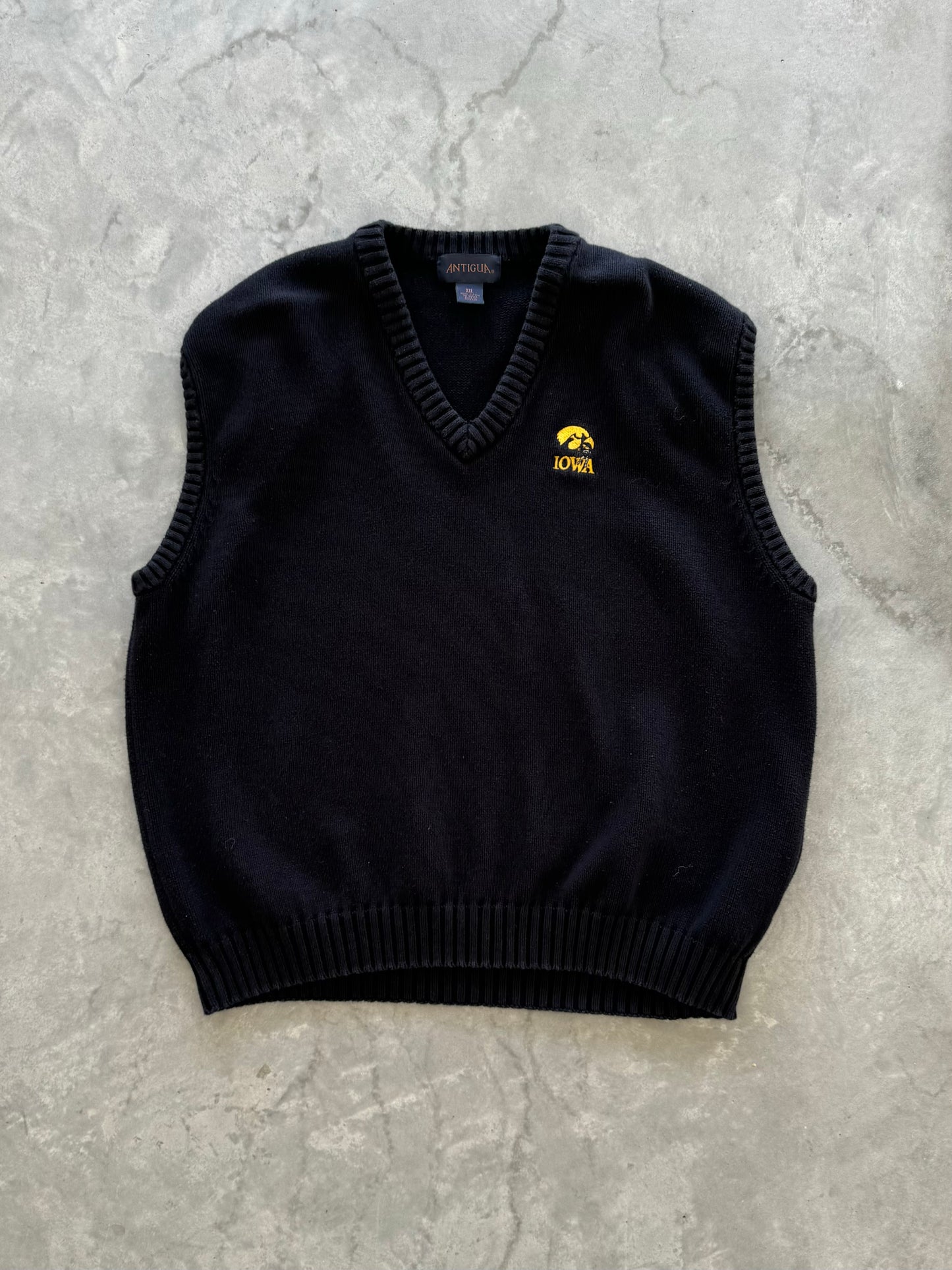 Vintage Iowa Hawkeyes Sweater Vest - XXL