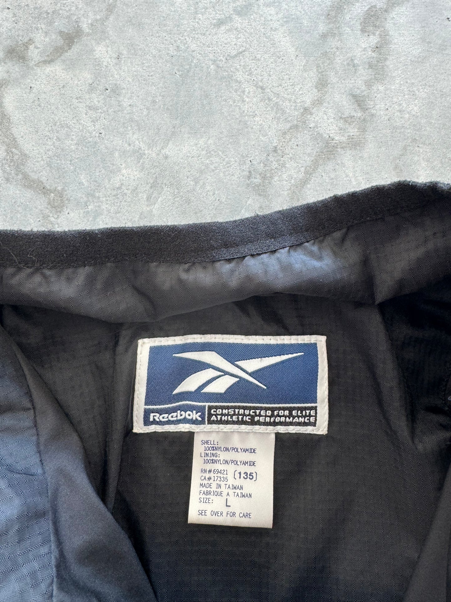 Vintage Reebok Iowa Hawkeyes Windbreaker - L