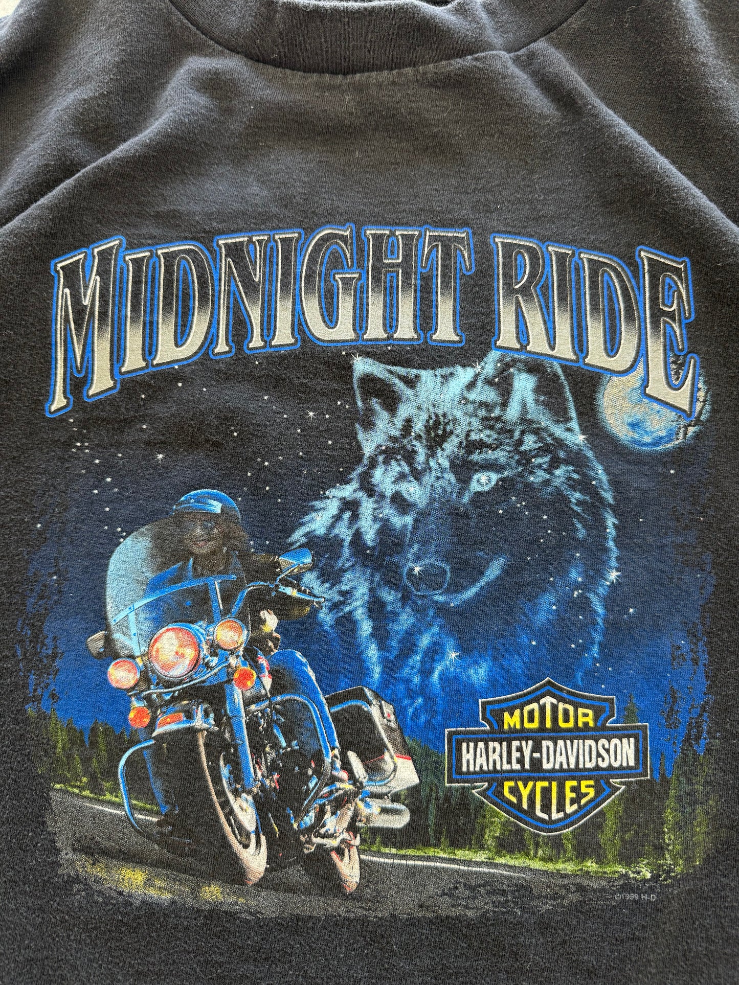Vintage 1999 Harley Davidson Tee - XL