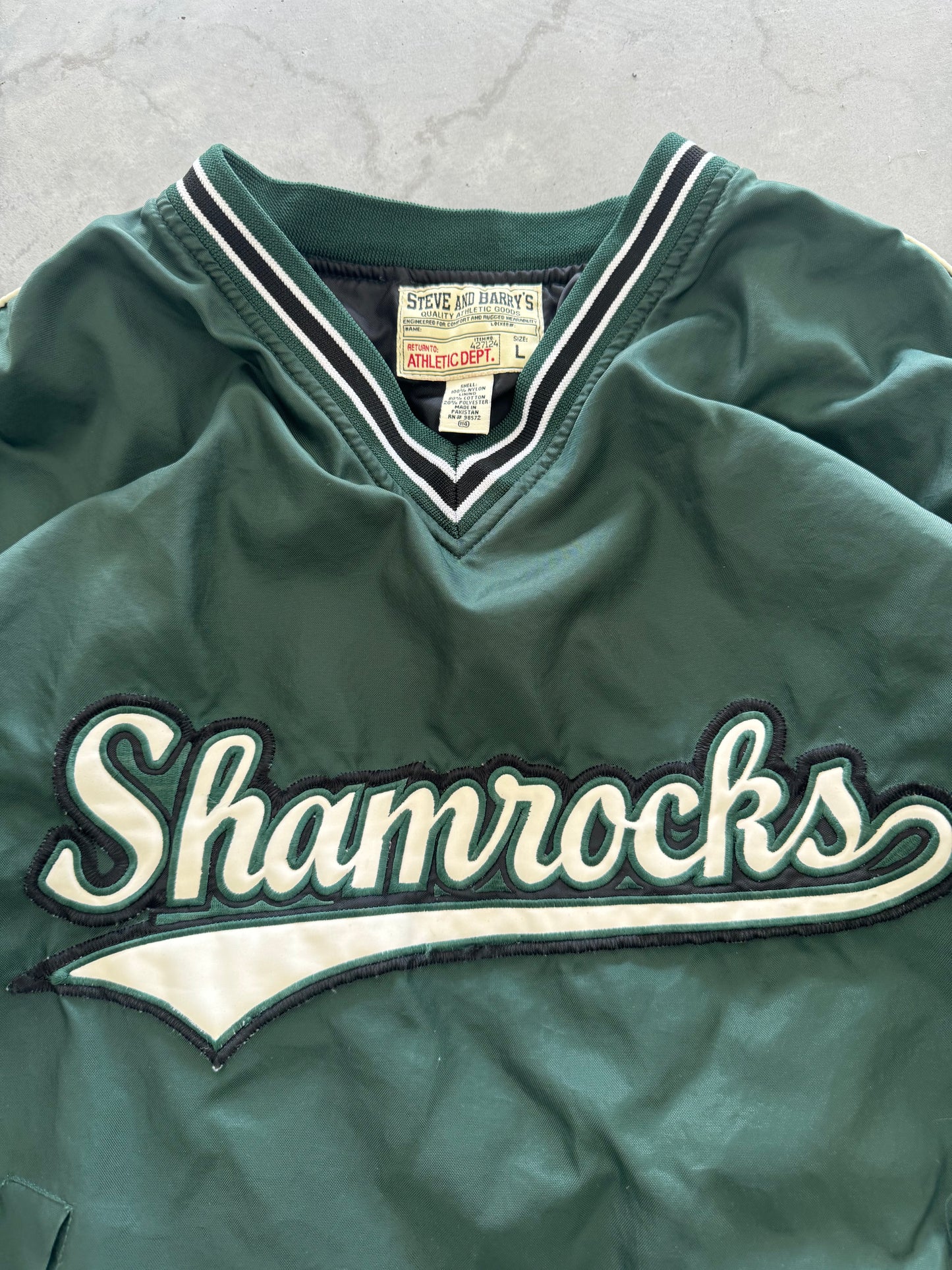 Vintage Shamrocks Windbreaker - L