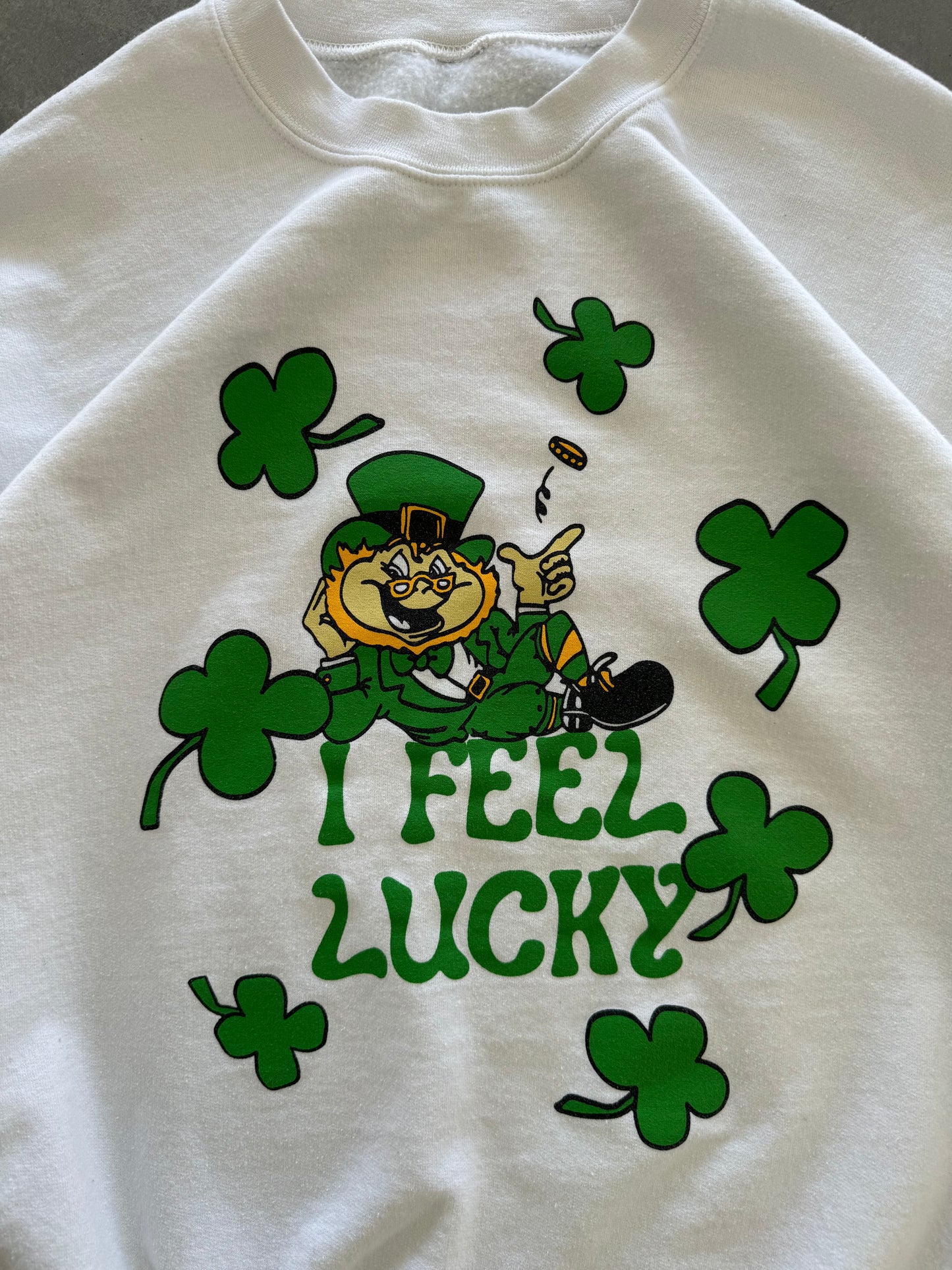 I Feel Lucky Sweatshirt - L