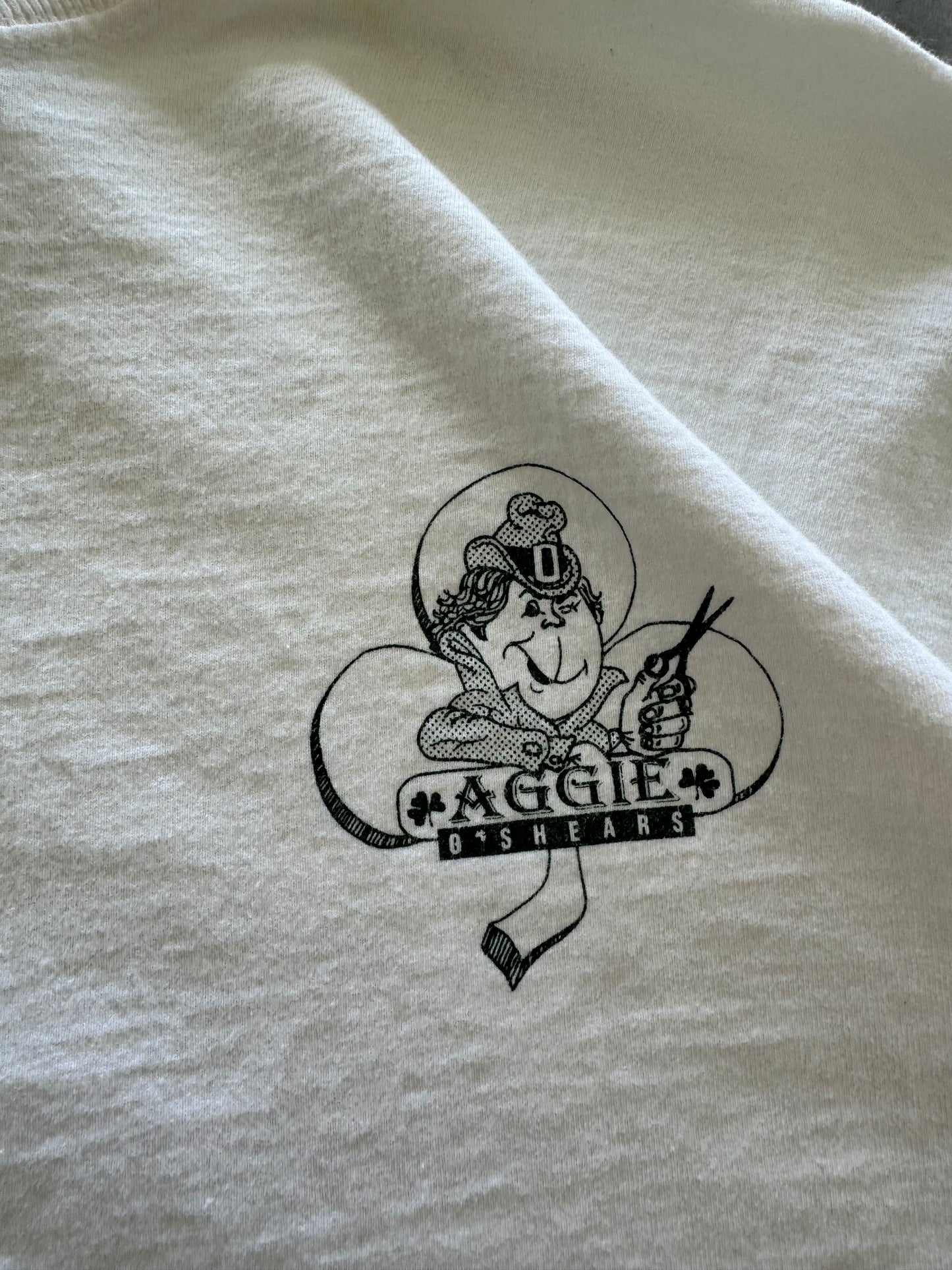 Vintage Leprechaun Mockneck Longsleeve - XL