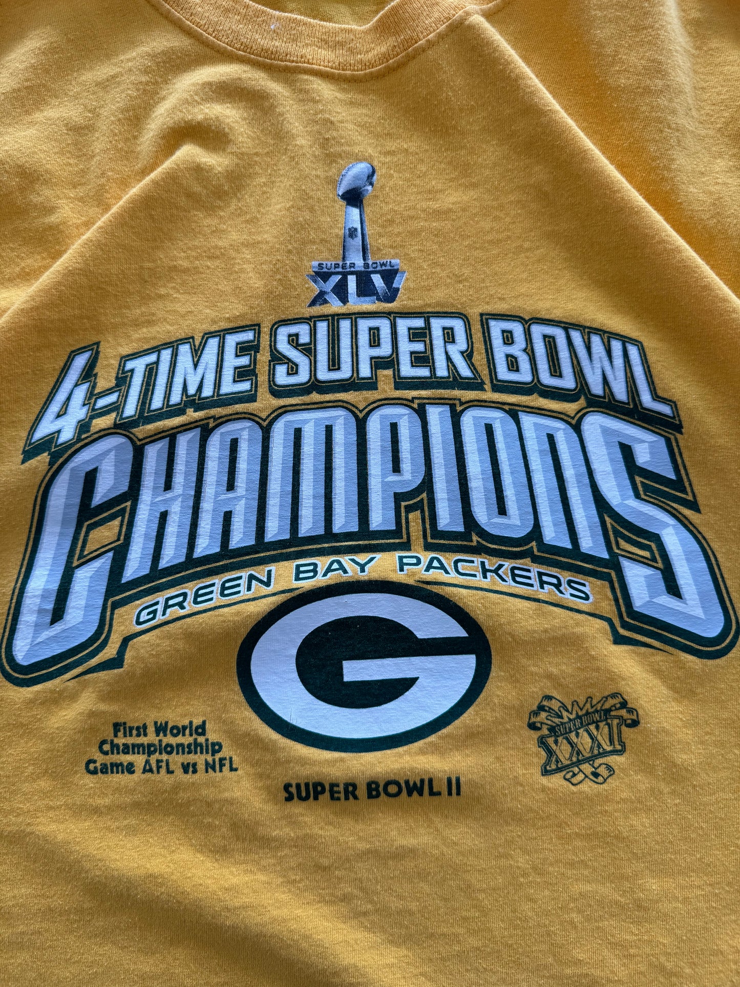 Packers Super Bowl Champions Tee - XL