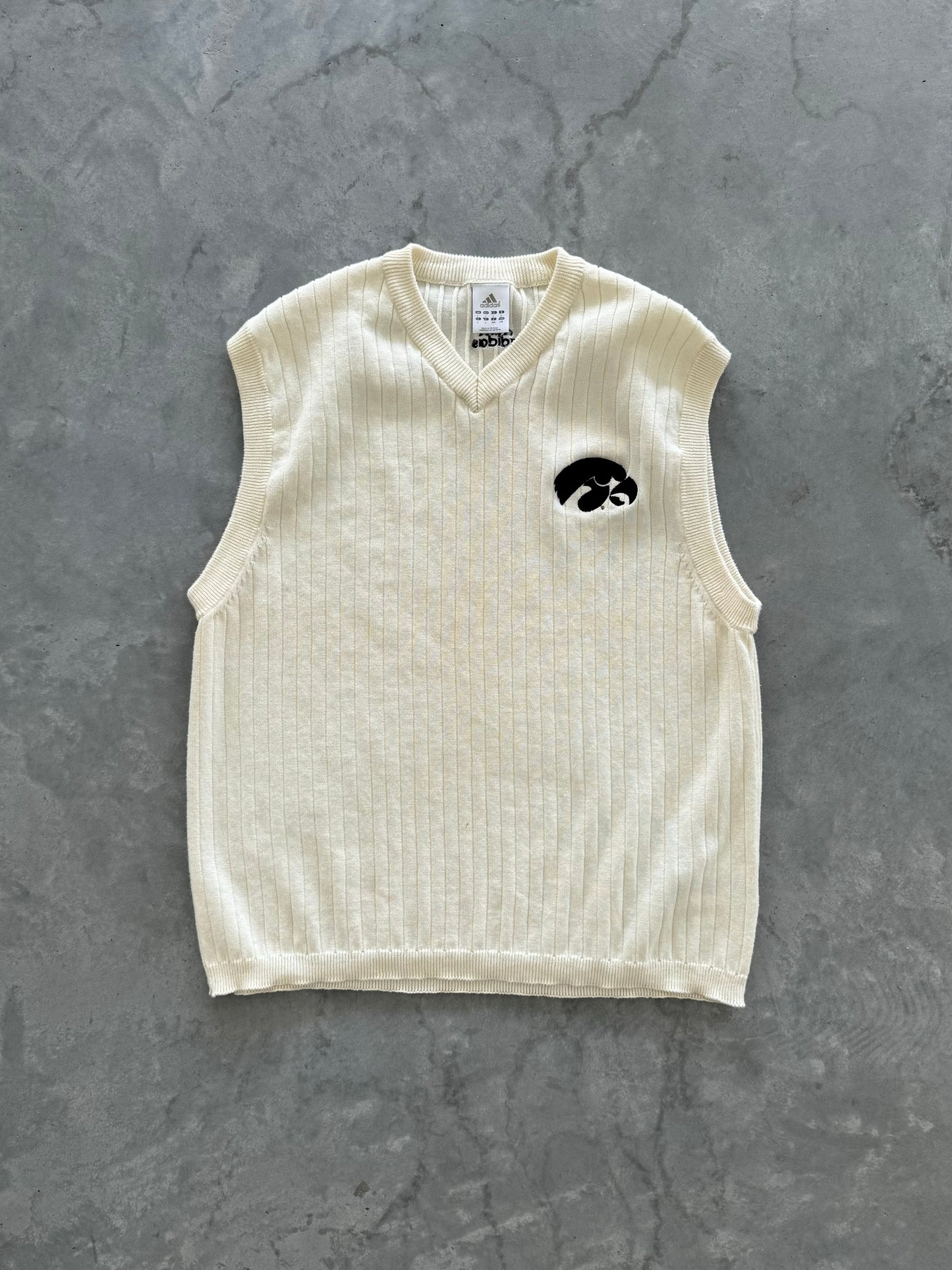 Vintage Iowa Adidas Vest - L