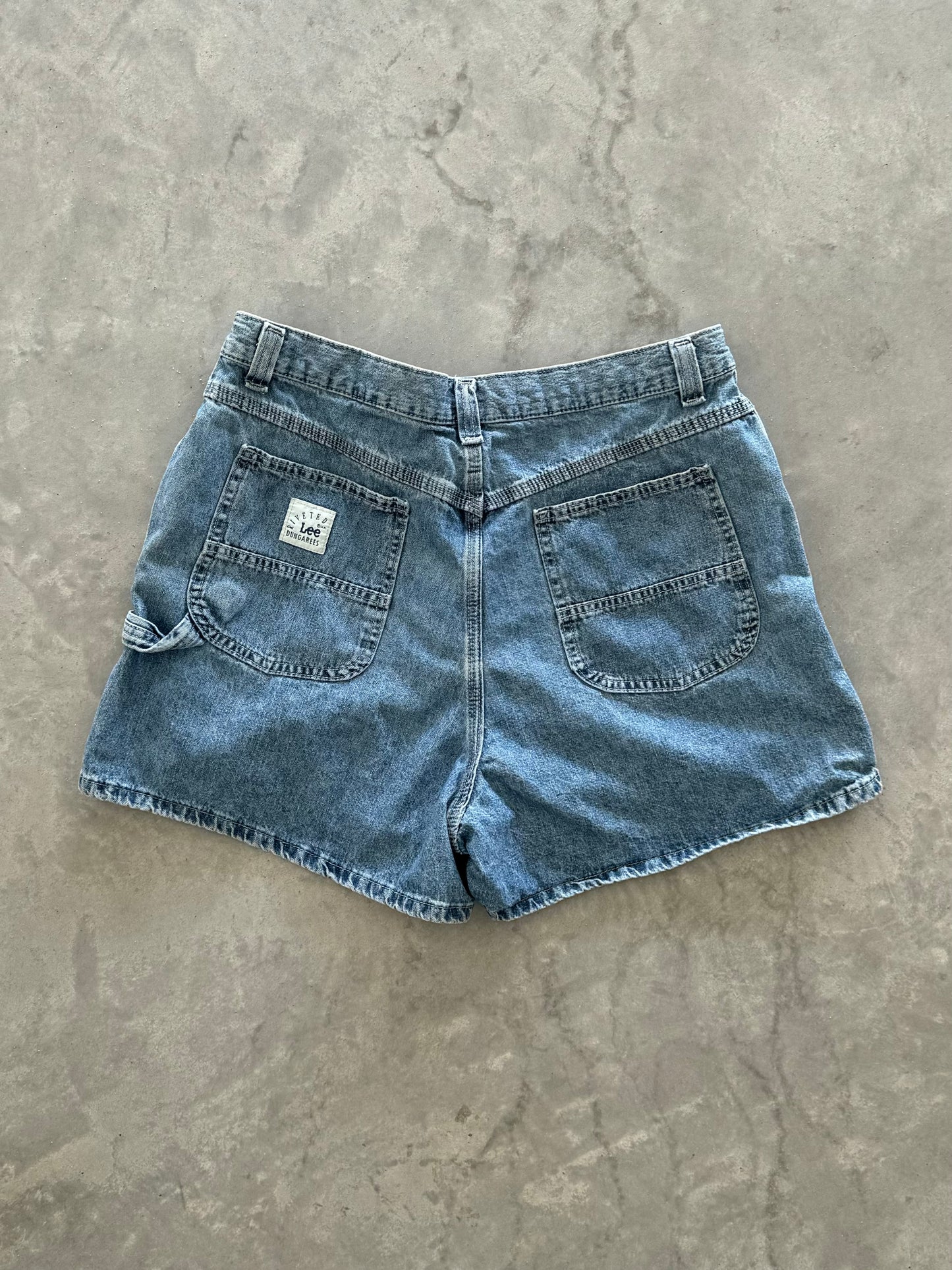 Vintage Riveted Lee Shorts - 34x3