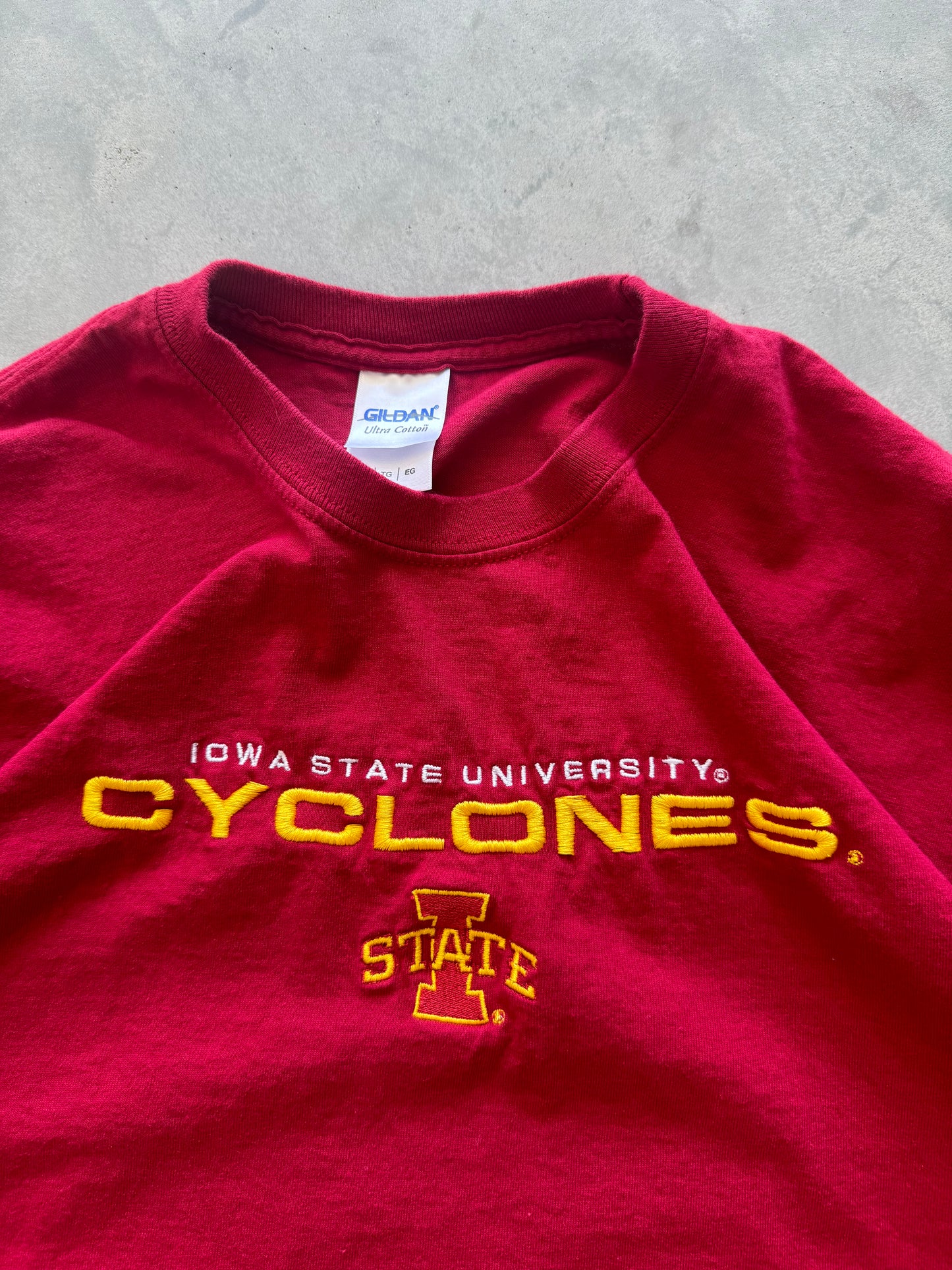 Iowa State Cyclones Embroidered Longsleeve Tee - XL
