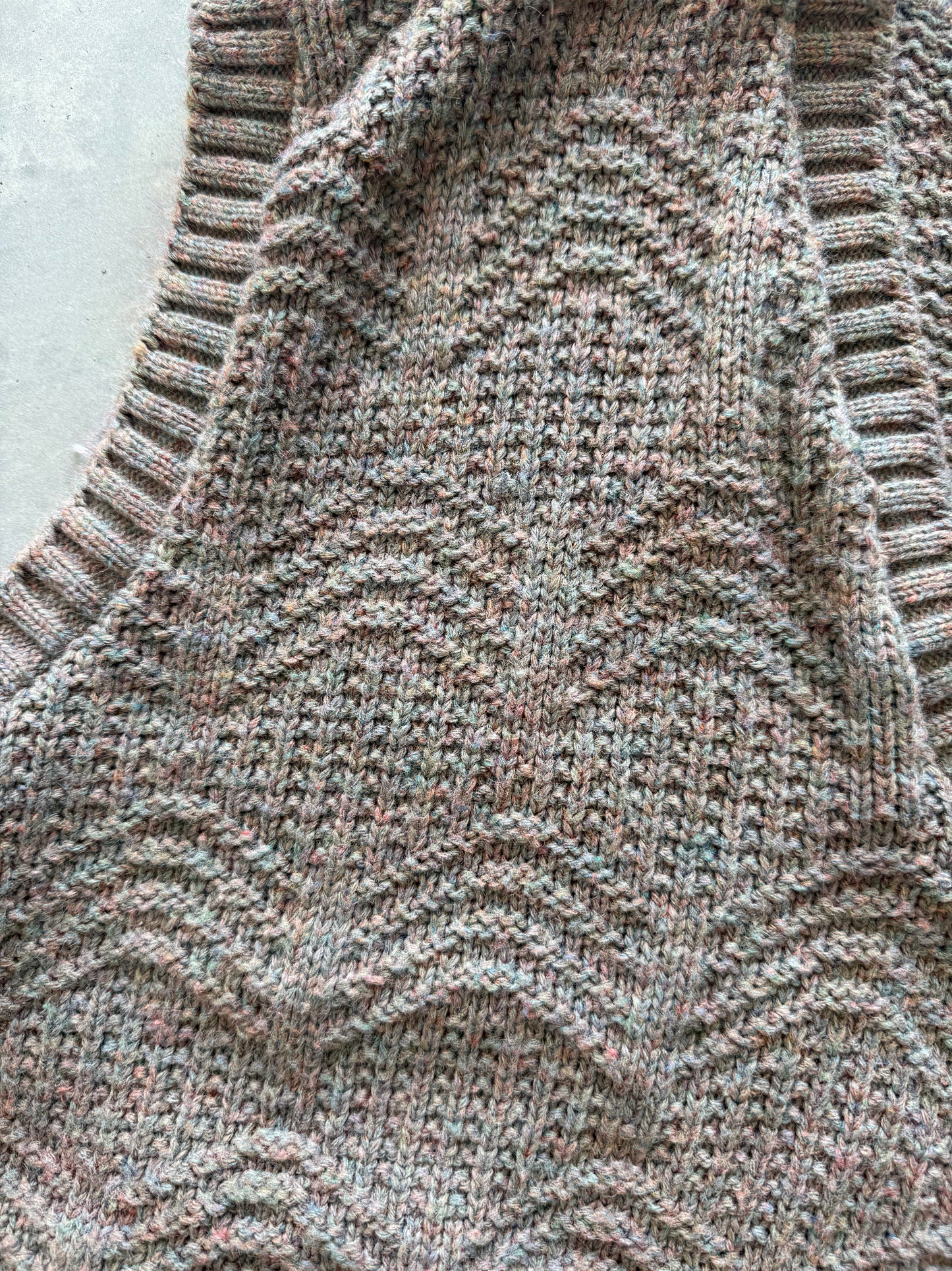 Vintage Knit Vest - L