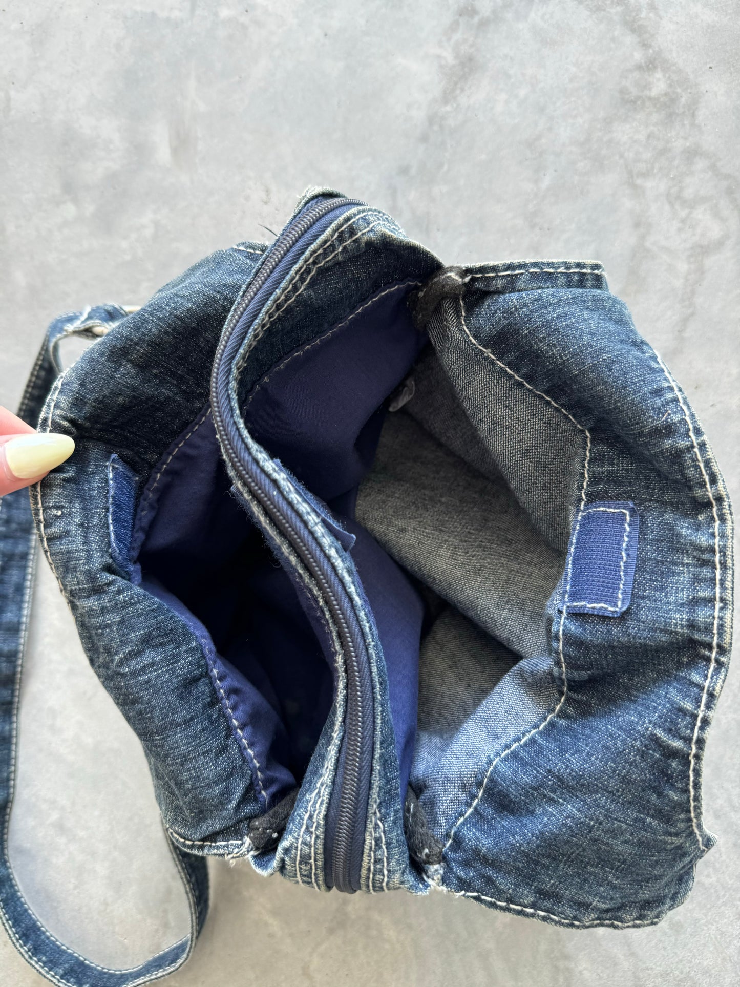 Vintage Denim Purse