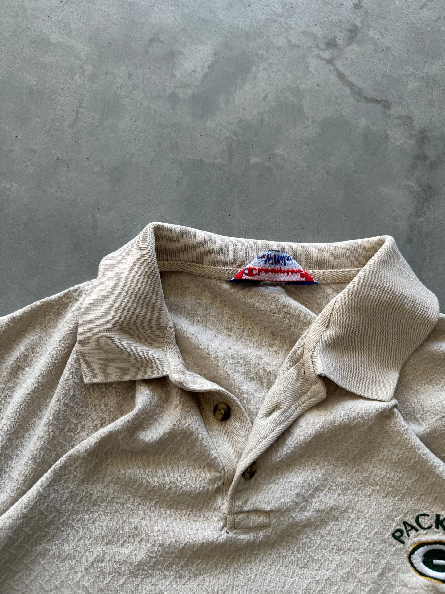 Vintage Champion Packers Polo - XL
