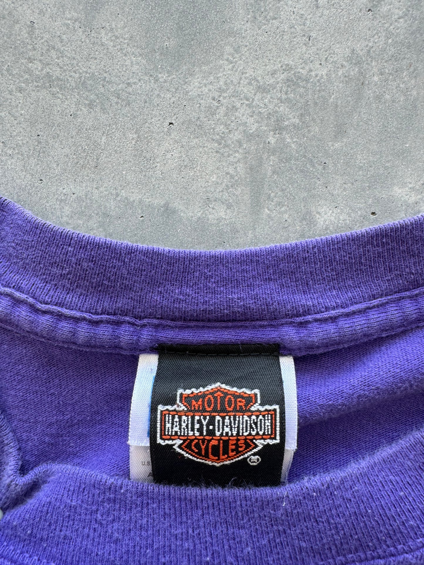 Vintage 2001 Harley Davidson Mardi Gras Tee - 3XL