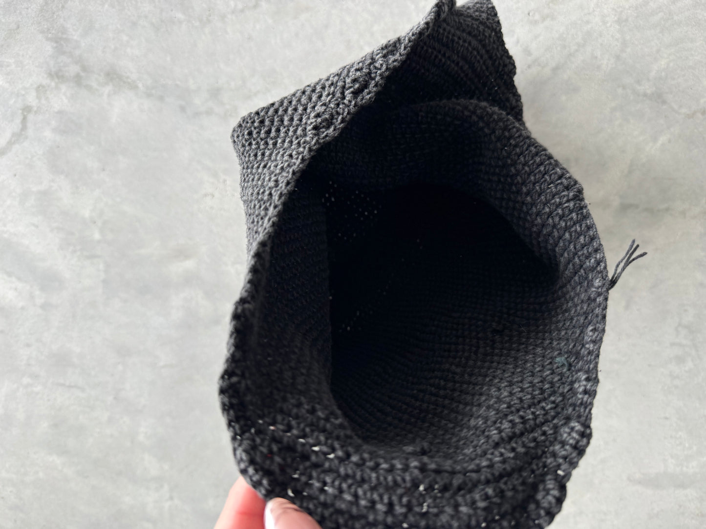 Vintage Crochet Knit Bag