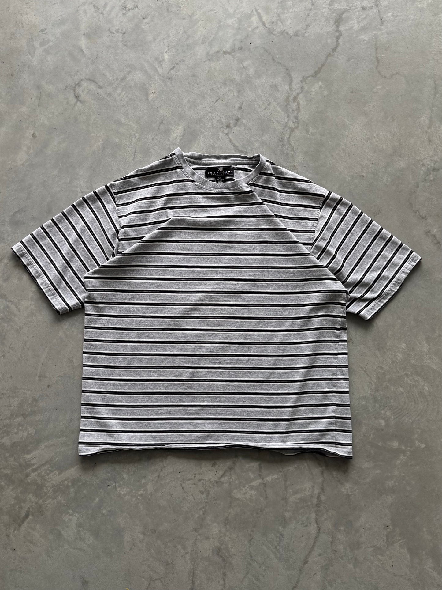 Vintage Striped Tee - XXL