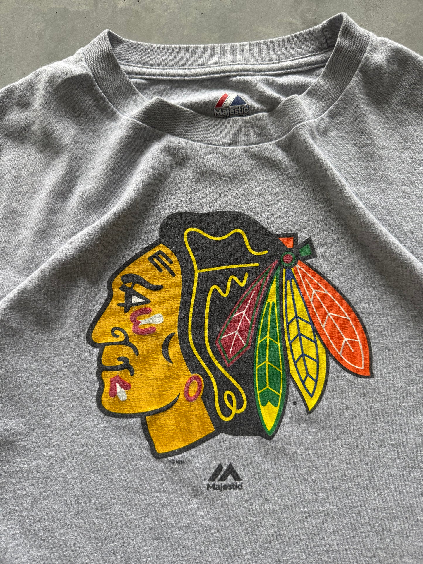 Vintage Chicago Blackhawks Longsleeve Tee - XL