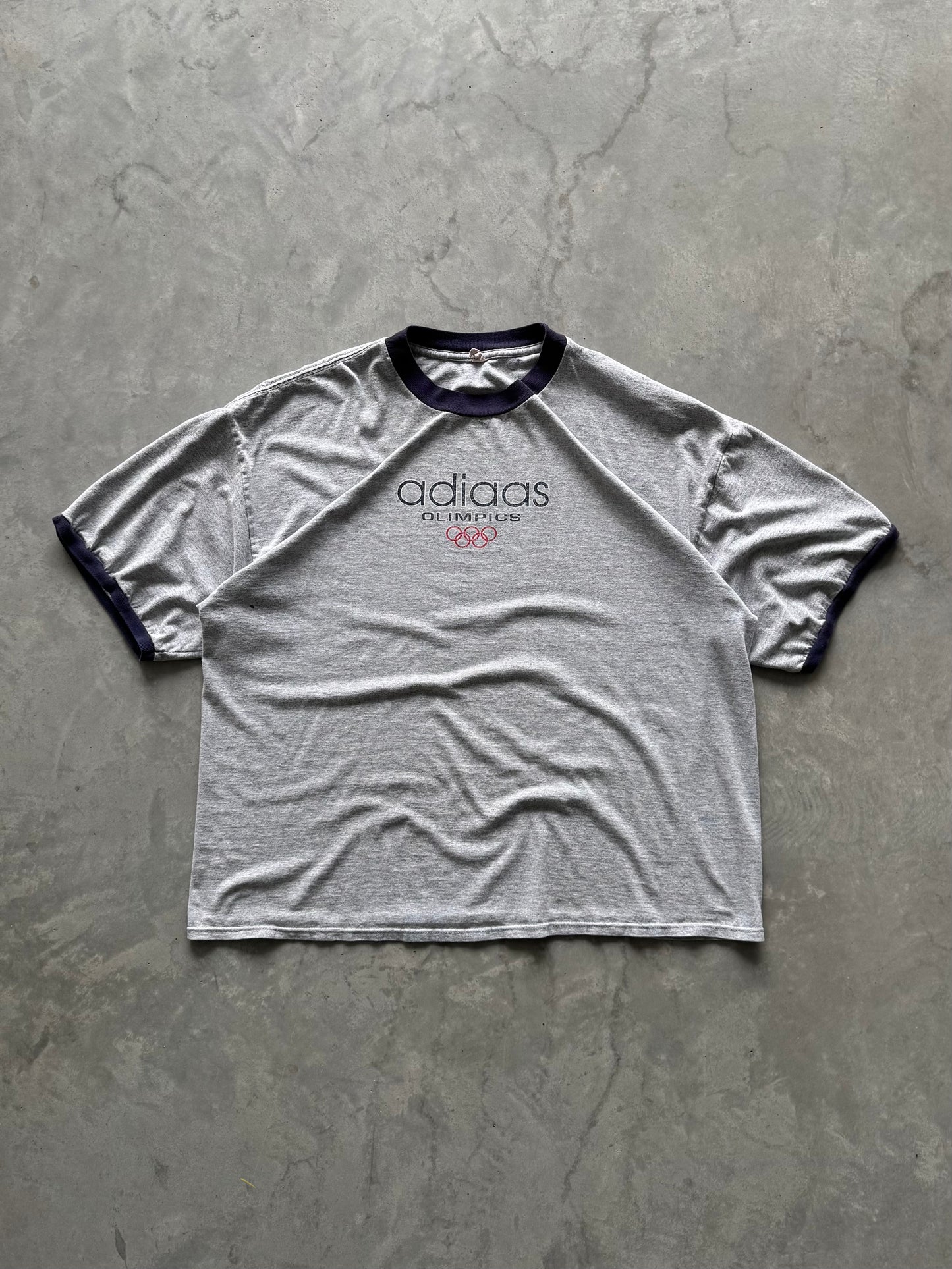 Vintage Adidas Olympics Tee - XXL
