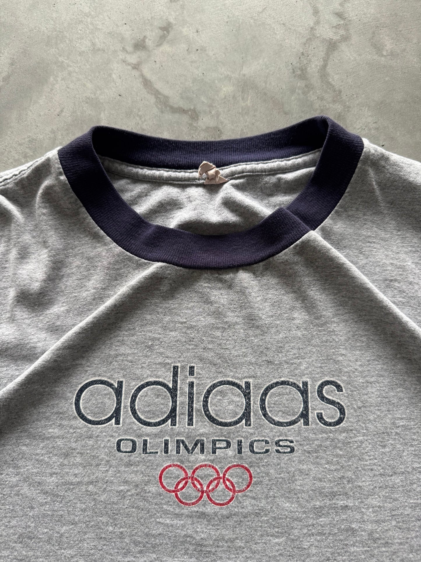 Vintage Adidas Olympics Tee - XXL