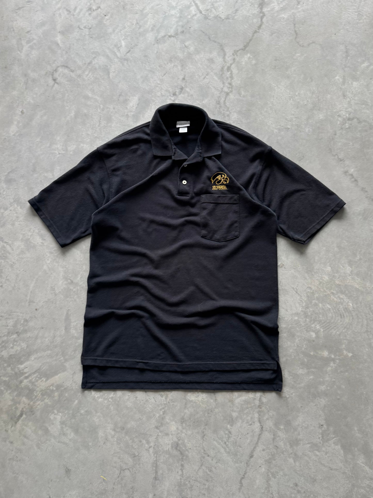 Vintage Iowa Hawkeyes Polo - L
