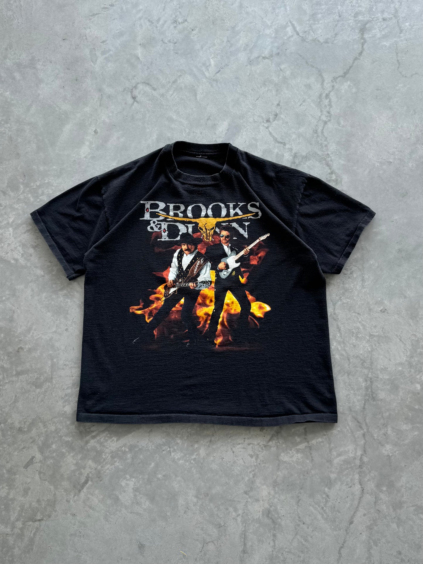 Vintage Brooks & Dunn Electric Rodeo Tee - XL
