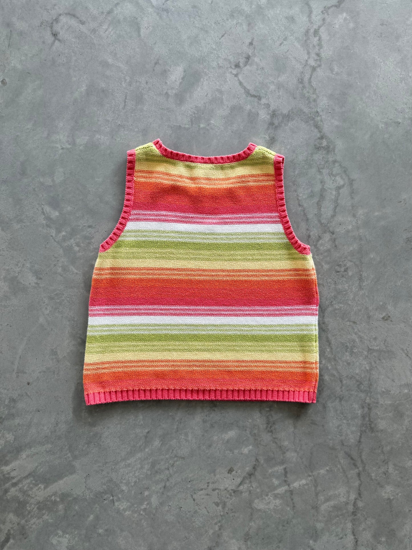 Vintage Knit Tank Top - L