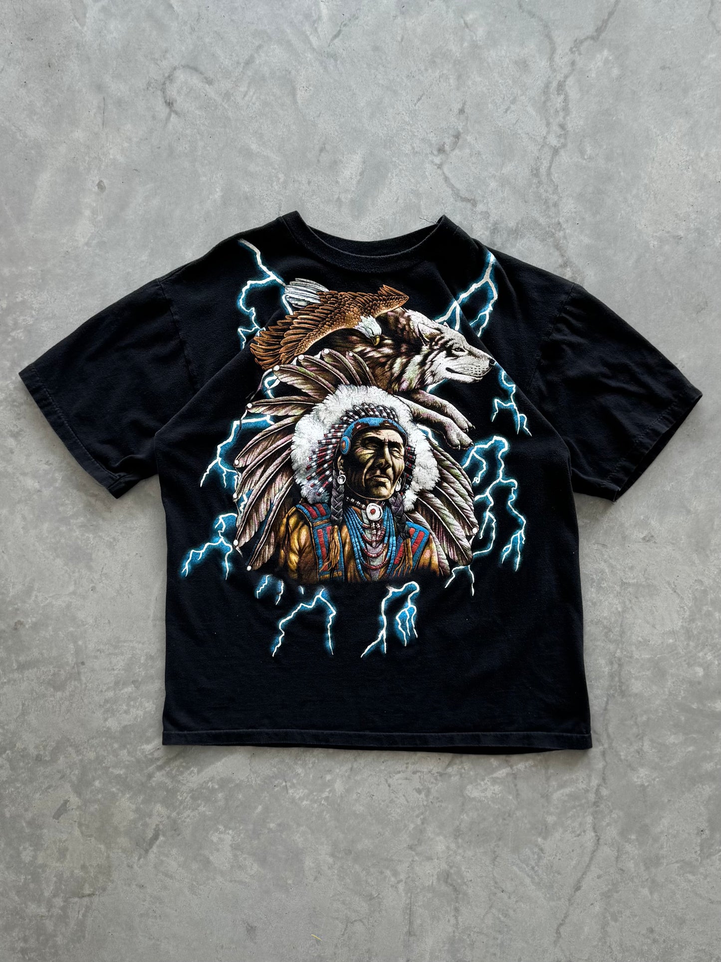 Vintage 90s American Thunder Tee - XL