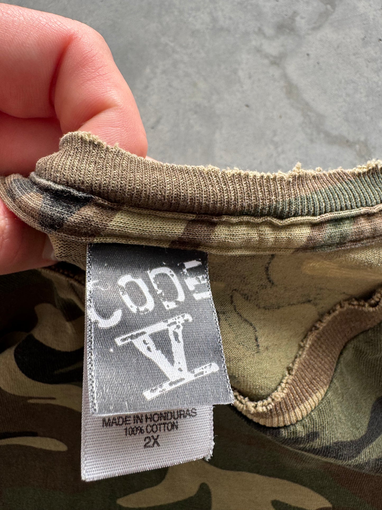 Vintage Camo Tee - XXL
