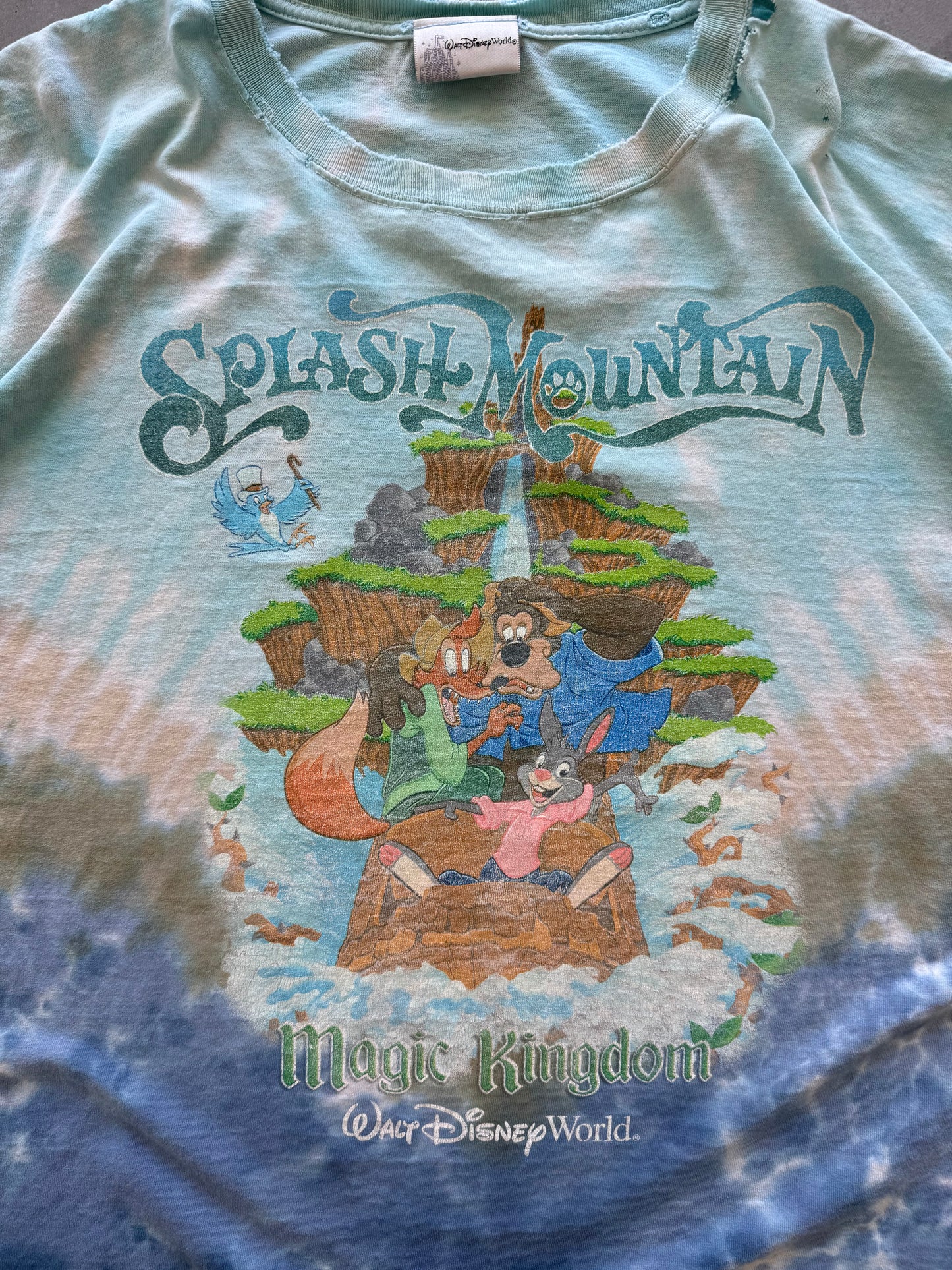 Vintage 90s Splash Mountain Tee - XXL