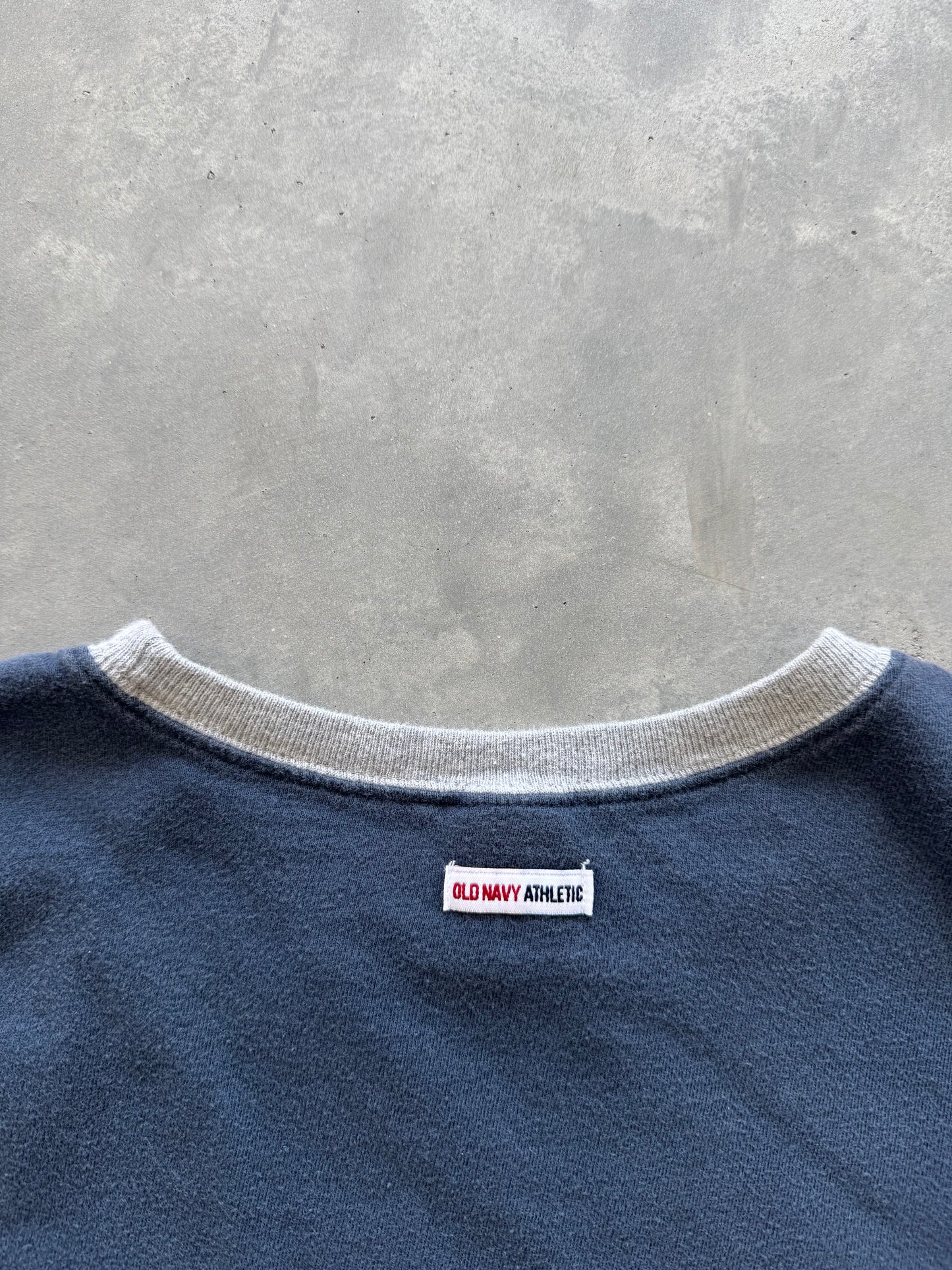 Old Navy Baseball Baby Tee - L