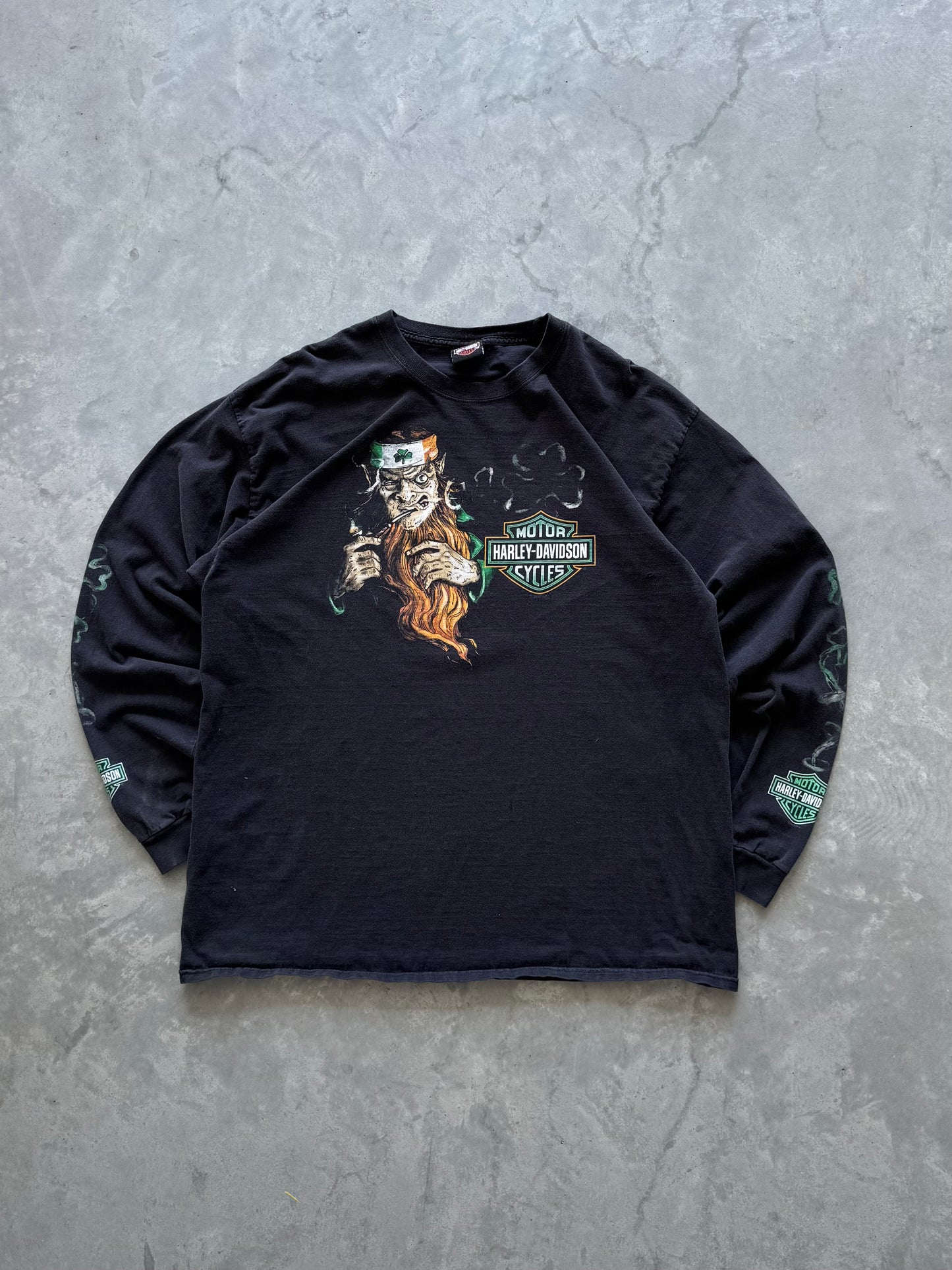 Vintage Harley Davidson Longsleeve Tee - XXL