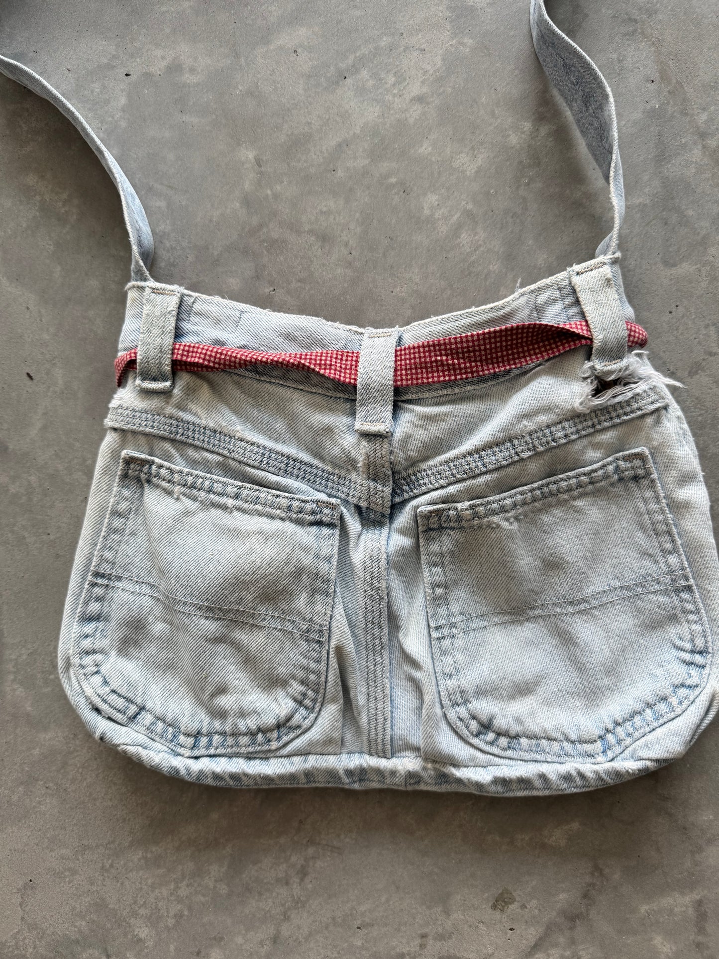 Vintage Handmade Denim Purse