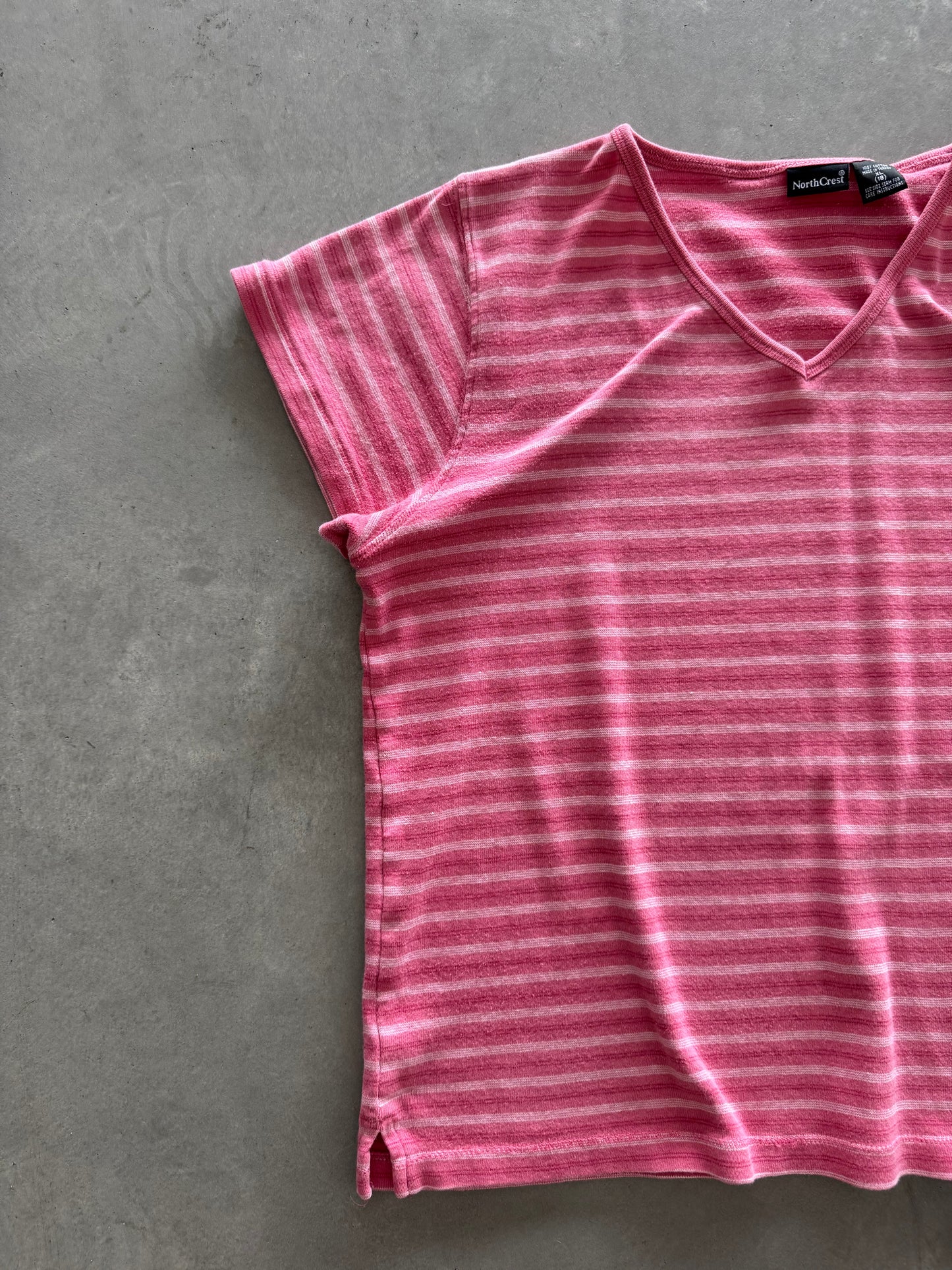 Vintage Striped Women’s Tee - XL