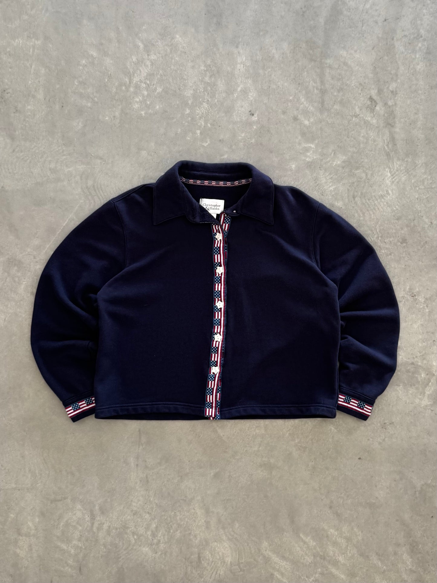 Vintage 4th of July Cardigan - S