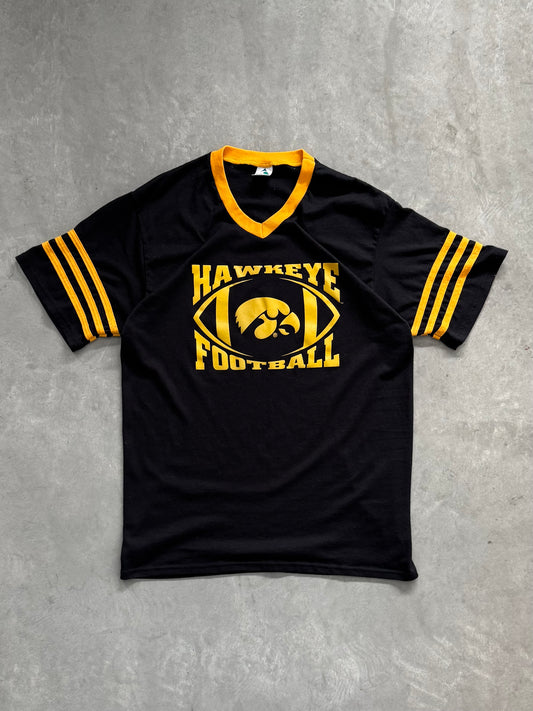 Vintage 90s Iowa Hawkeyes Football Tee - XL