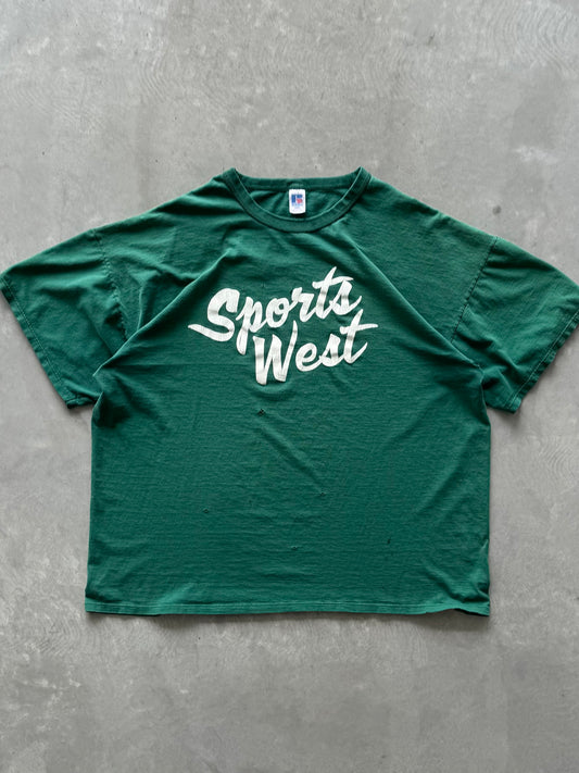 Vintage 90s Russell Sports West Tee - XXL