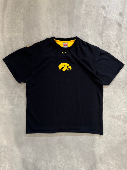 Vintage 90s Nike Iowa Hawkeyes Tee - XL