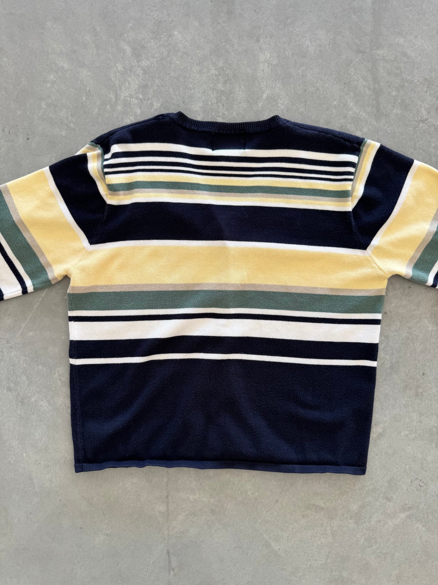 Vintage Striped Cardigan - M