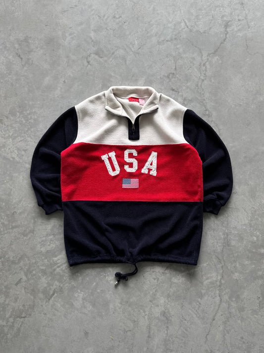 Vintage USA Quarterzip - M