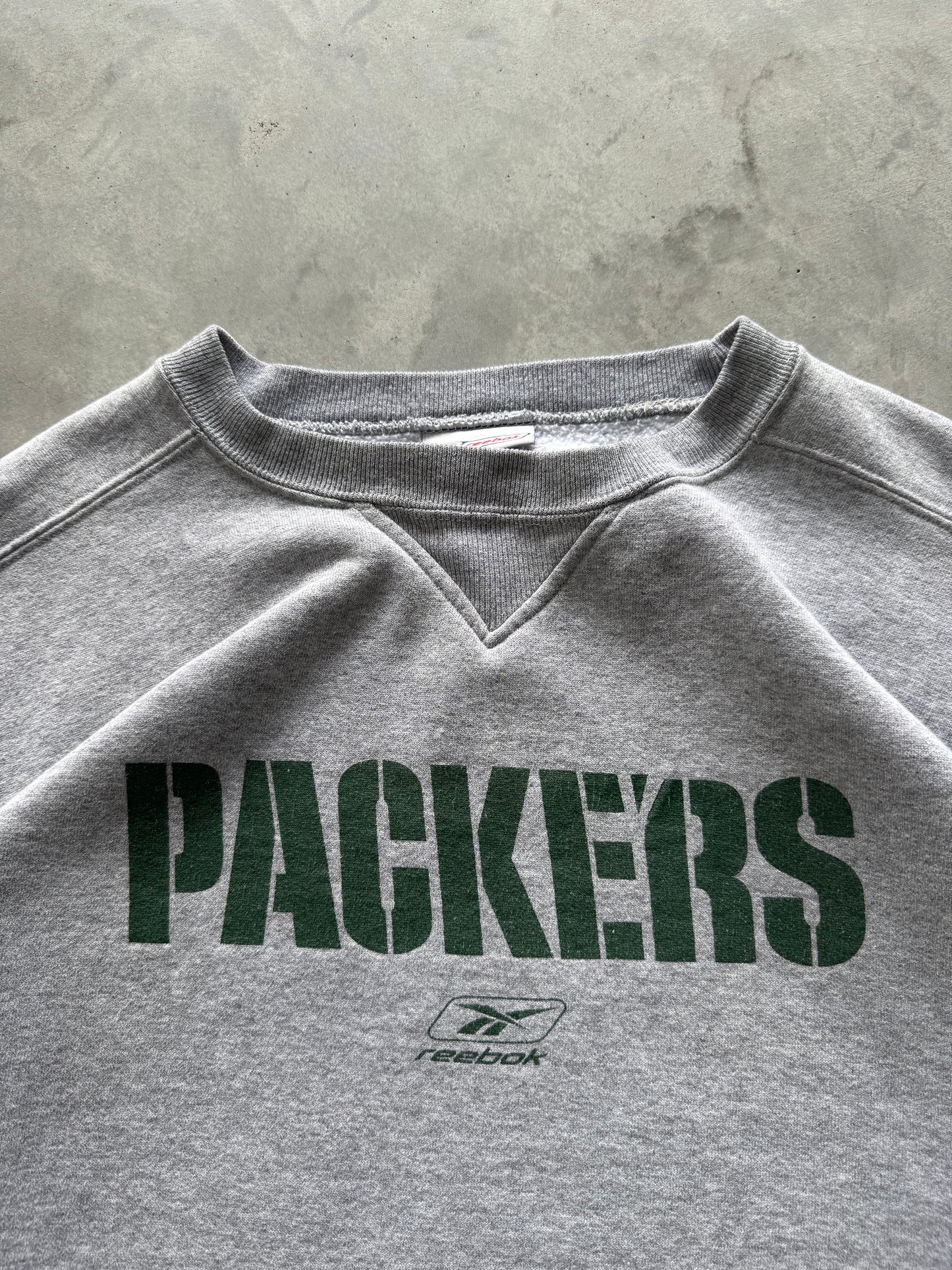 Vintage Reebok Packers Sweatshirt - L
