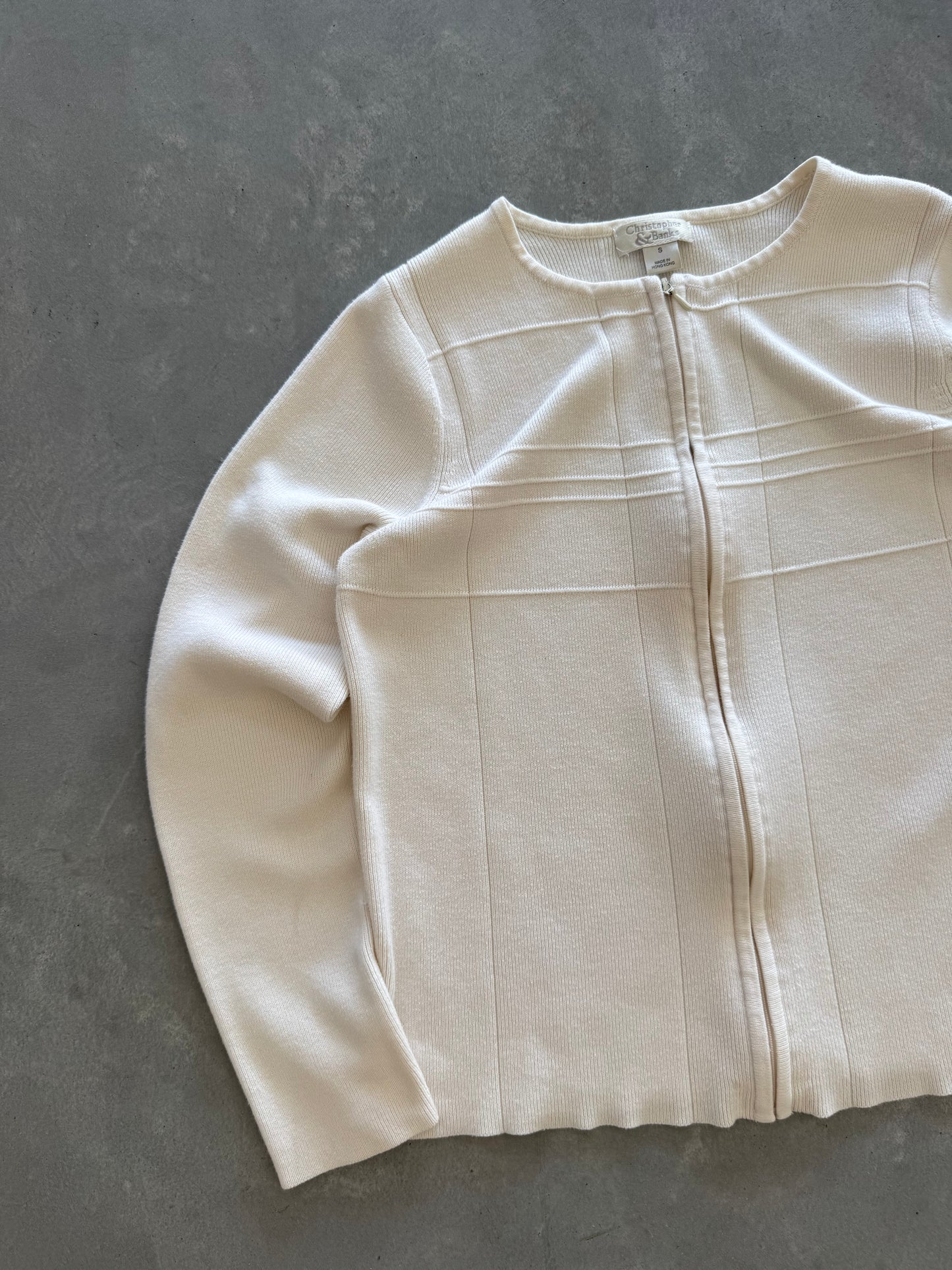 Vintage Christopher & Banks Zip Up - S