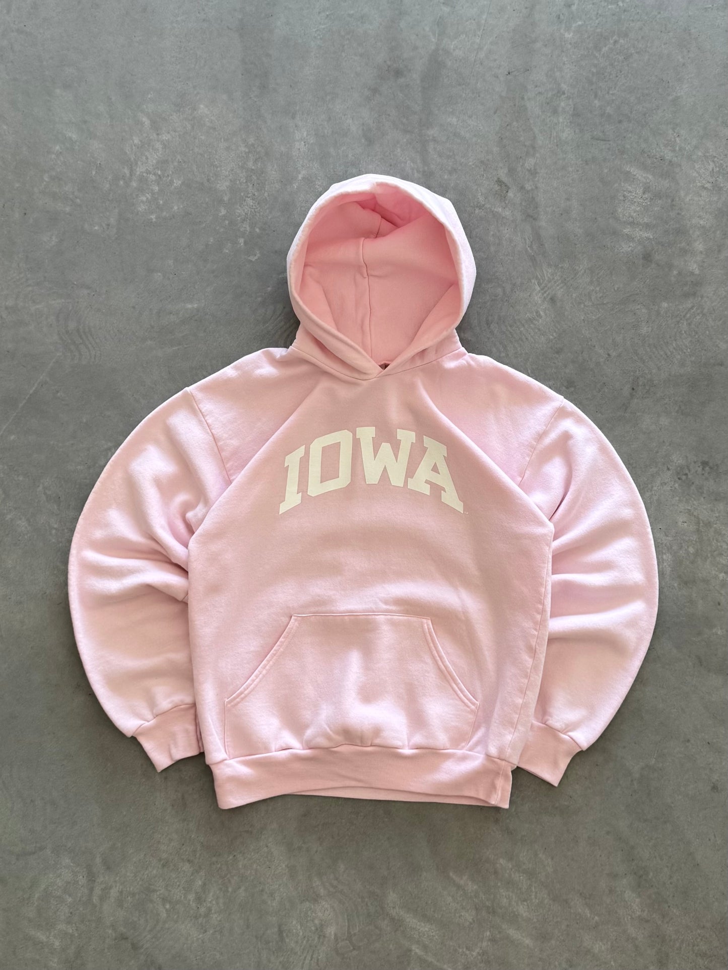 Pink Iowa Hoodie - M