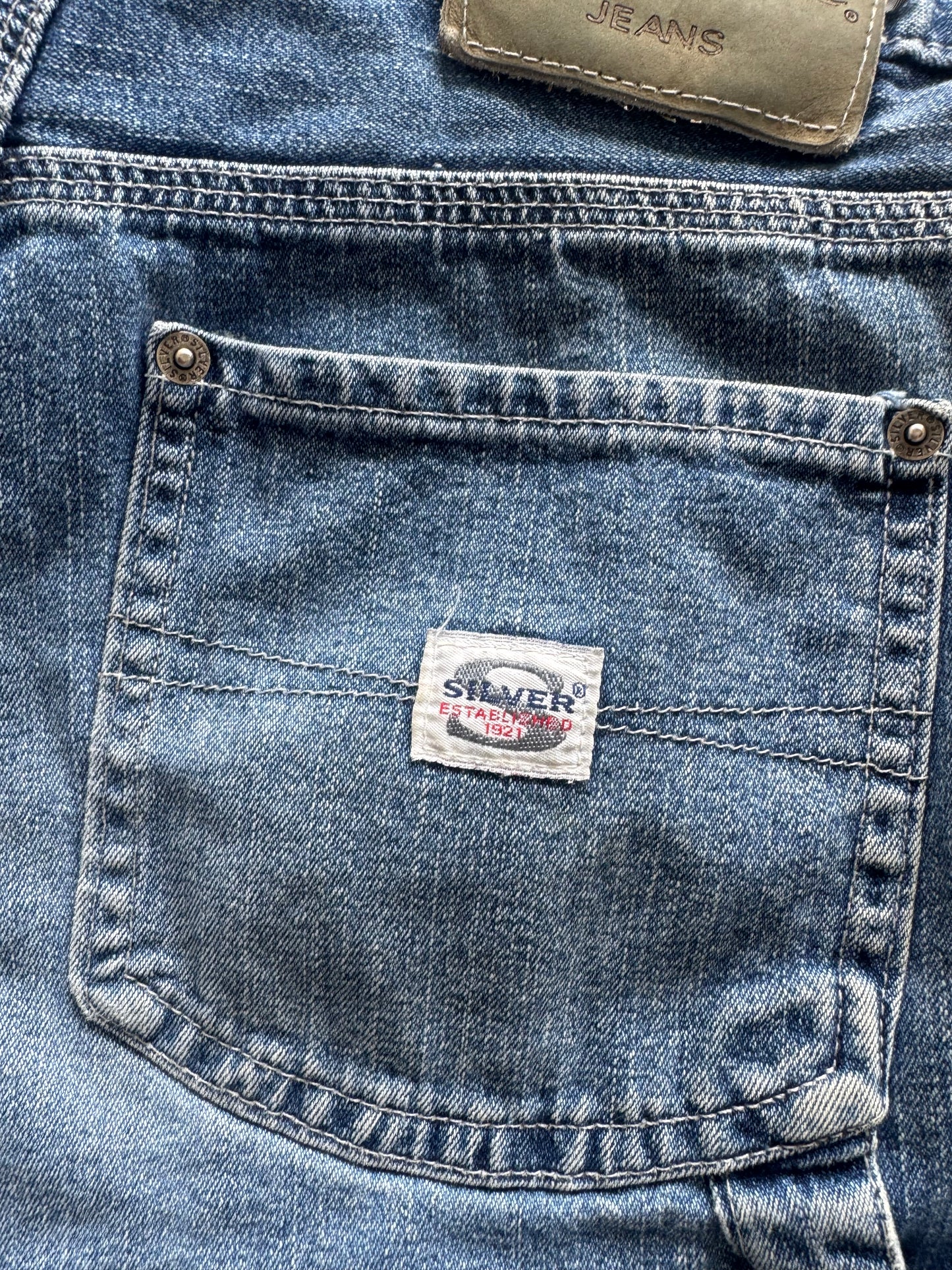 Vintage Silver Jeans Denim Shorts - 30x3