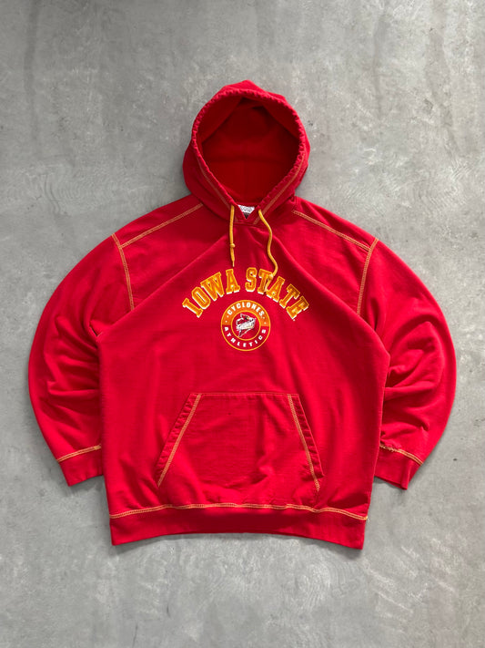Vintage 90s Iowa State Cyclones Hoodie - M
