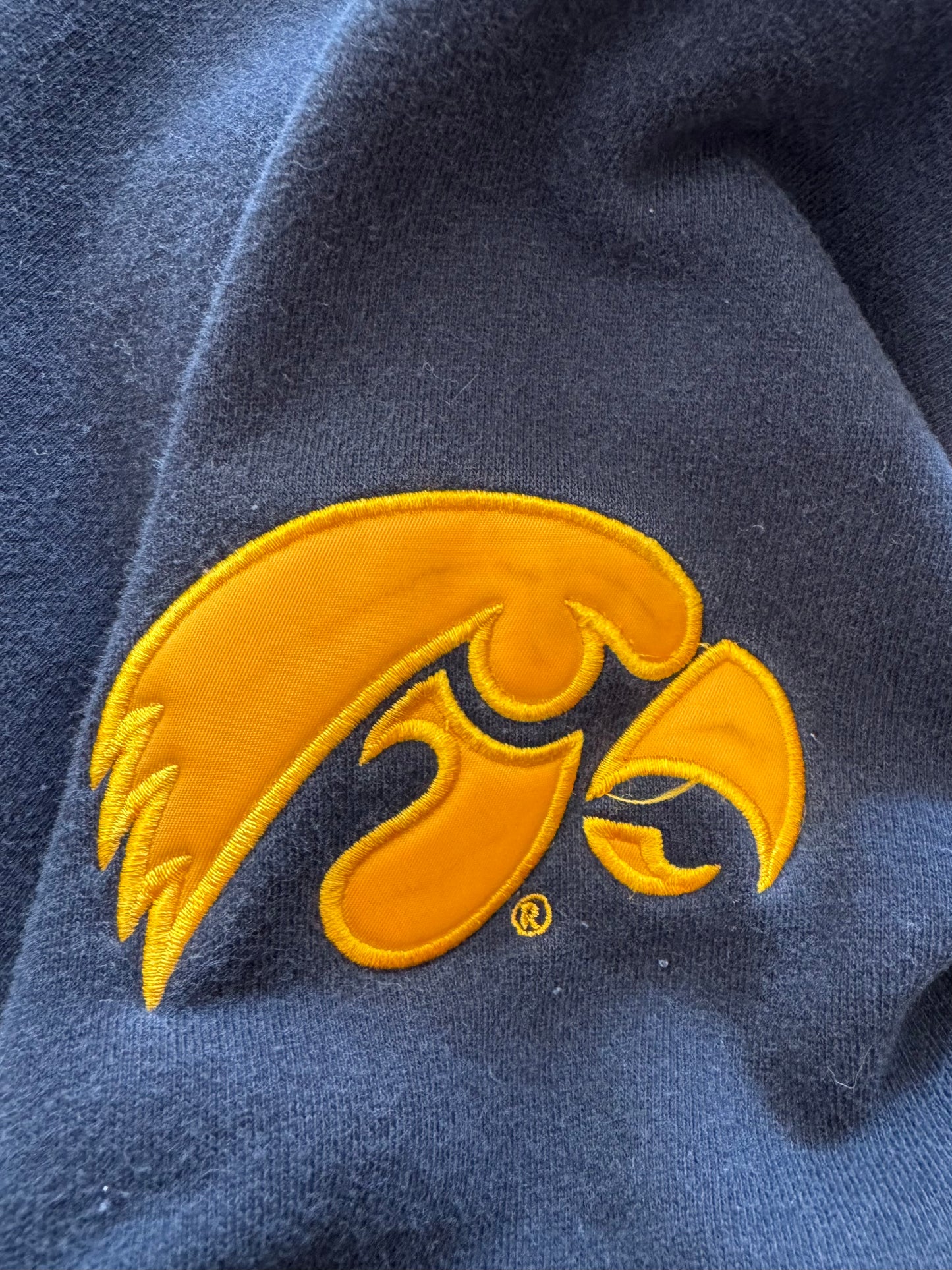 Vintage Iowa Hawkeyes Champion Zip Up - XL