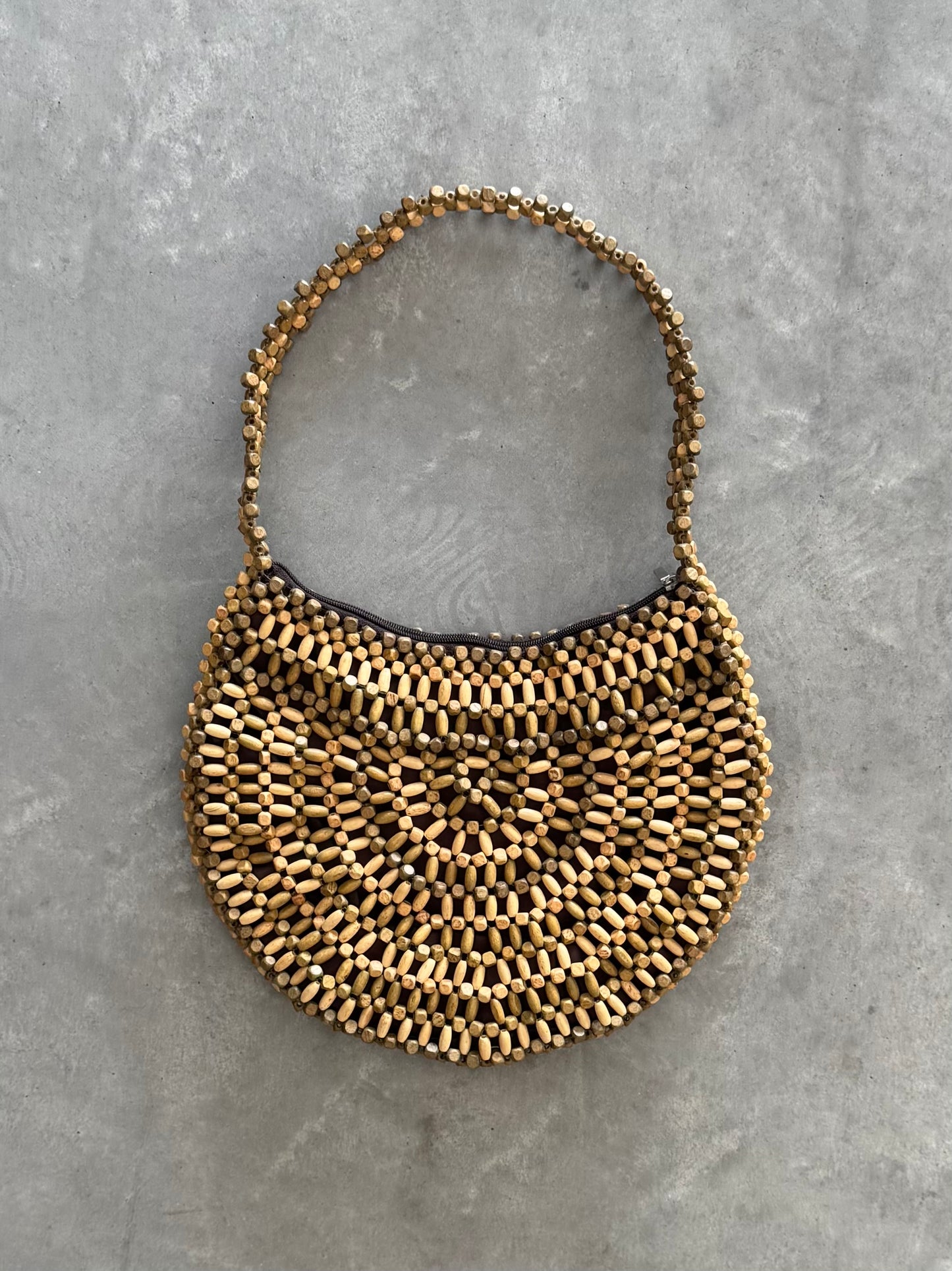 Vintage Beaded Shoulder Bag